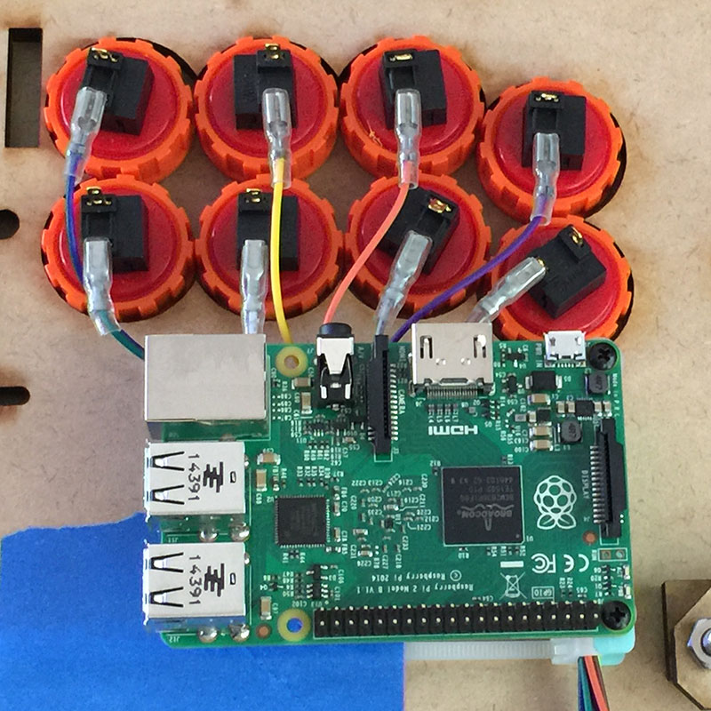 Connecting Arcade Buttons to Raspberry Pi GPIO Pins