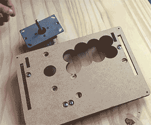 Follow our DIY Arcade controller assembly of the Gamething frame here