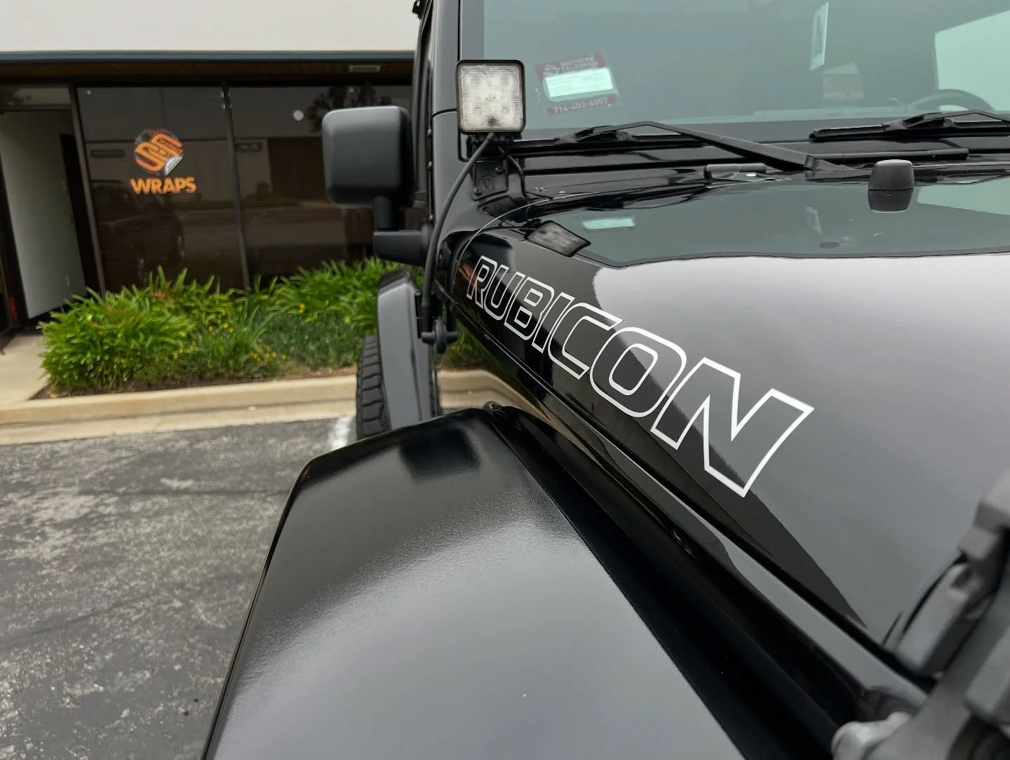 Don&rsquo;t have any before photos but this client came in with old Rubicon decals and wanted them replaced. Looks good as new!

#rubicon #jeeprubicon #jeep #chrysler #jeepwrangler #jeepcherokee #decals #graphicdesign #wraps #carwrap #vehiclewraps #c