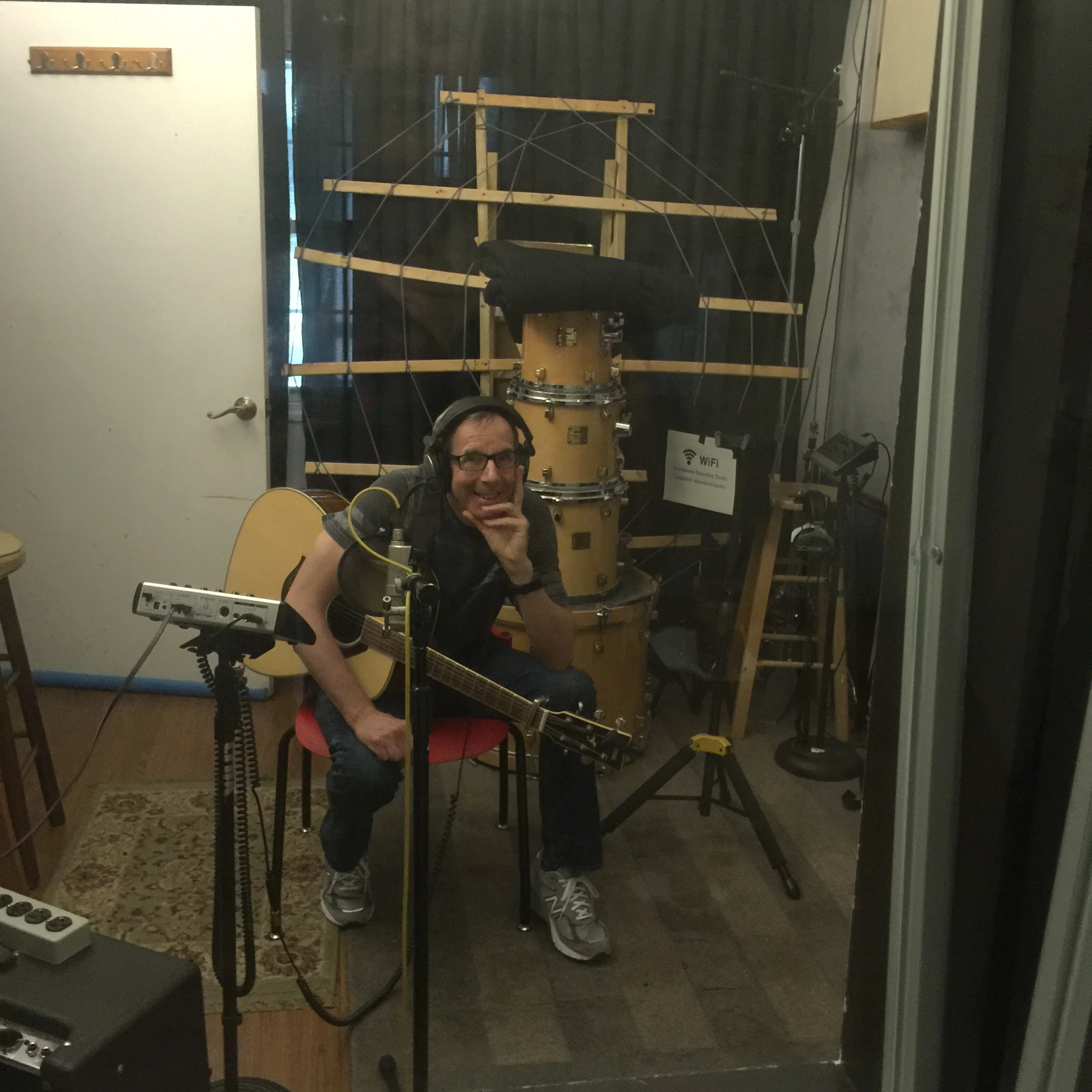 recording acoustic guitar 08/04/16