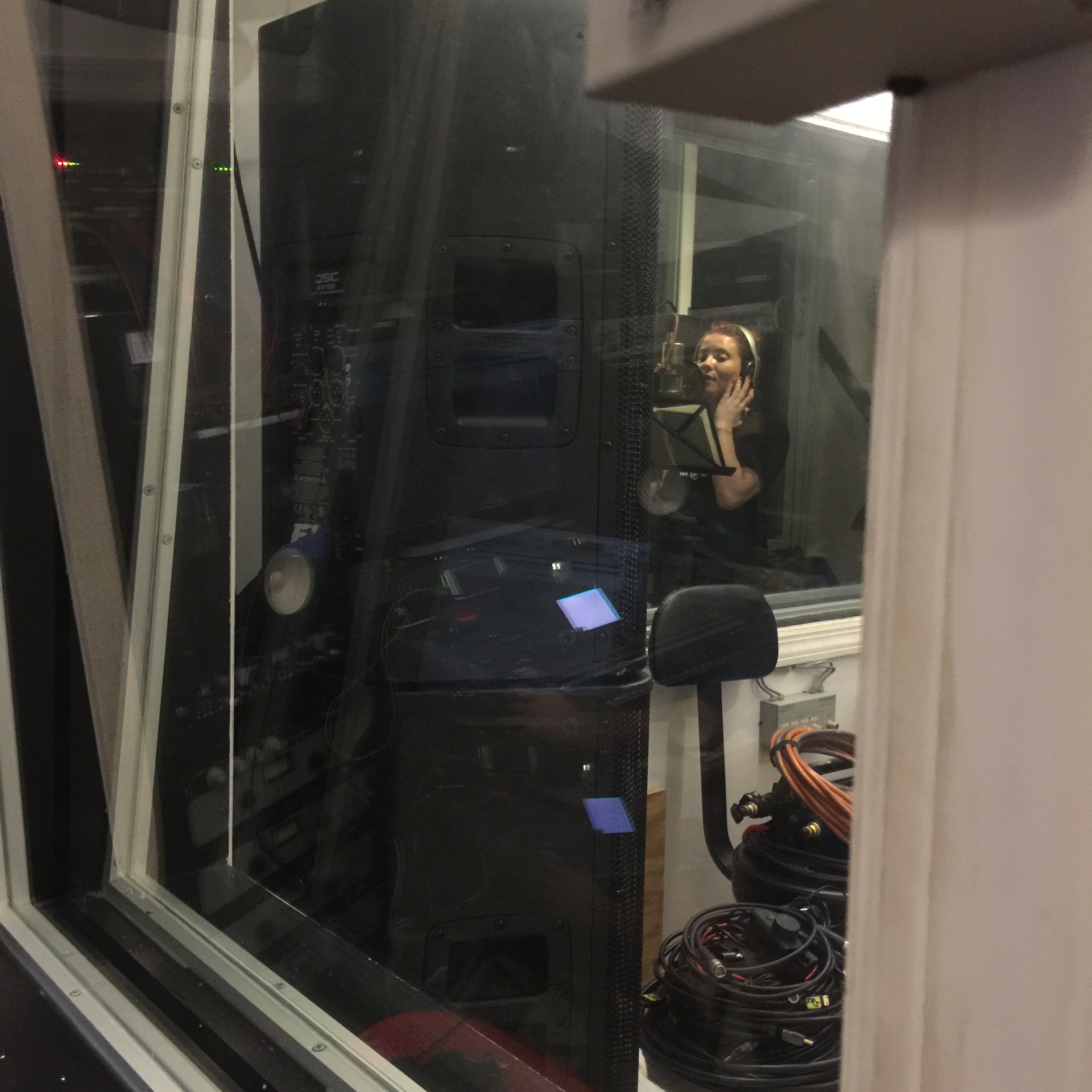 recording voice for several Russian children's songs  