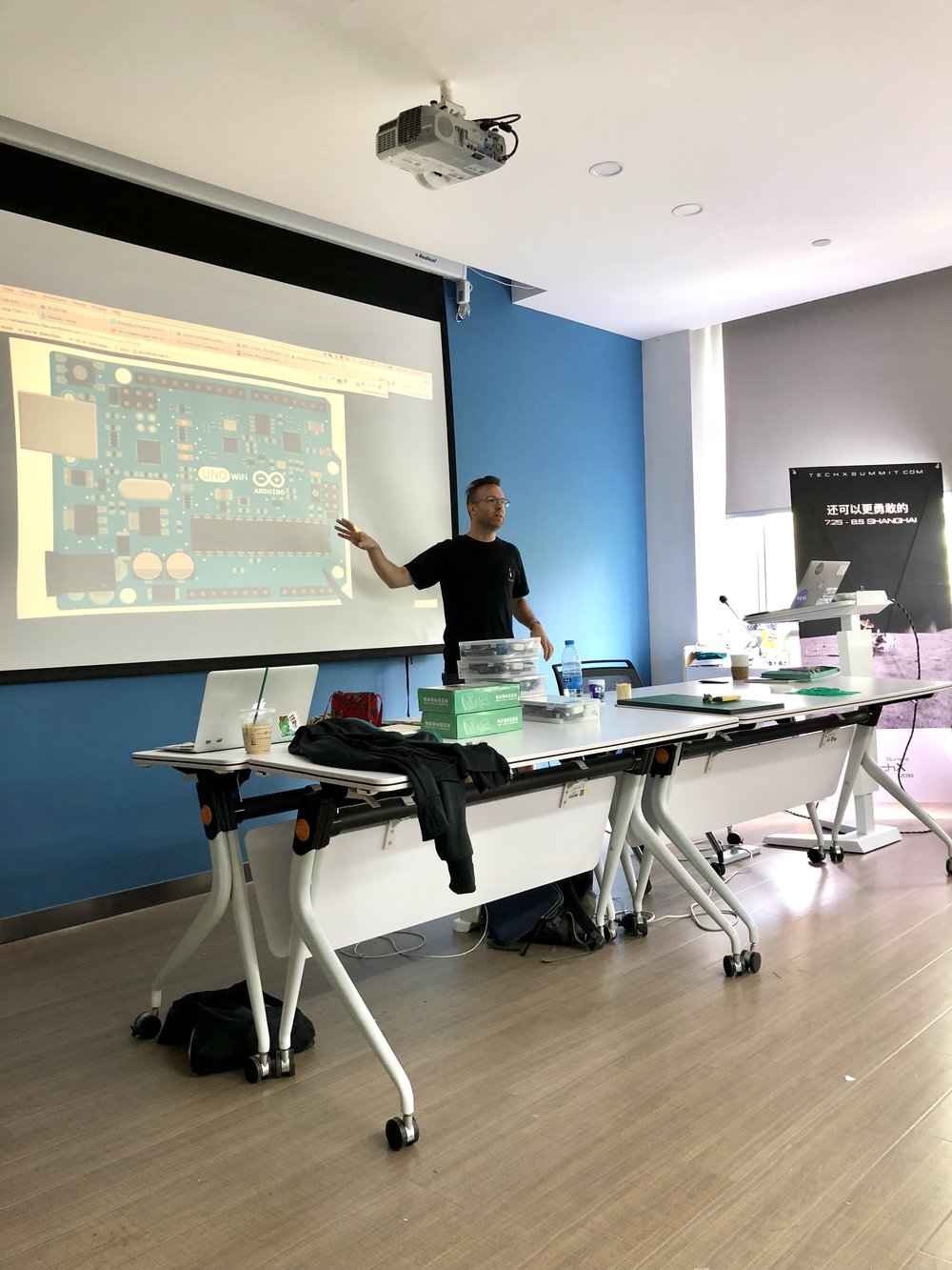 Sands teaching Introduction to Arduino