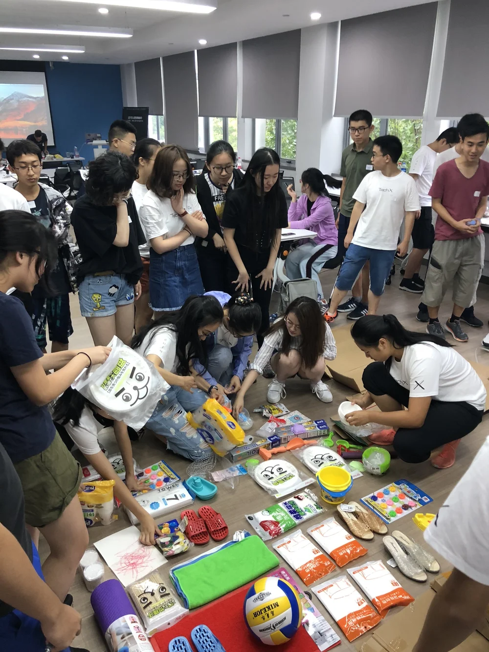 "Trash Club" materials