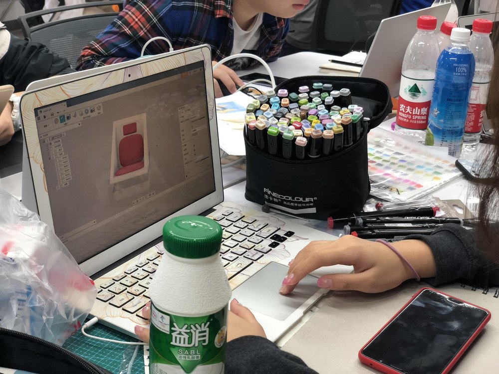 Modeling a "confident" chair