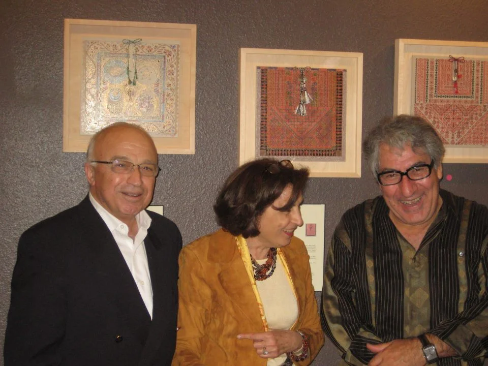 Exhibit at Ibrahim Nashabibi's Fairuz Cafe - San Diego - November 2012
