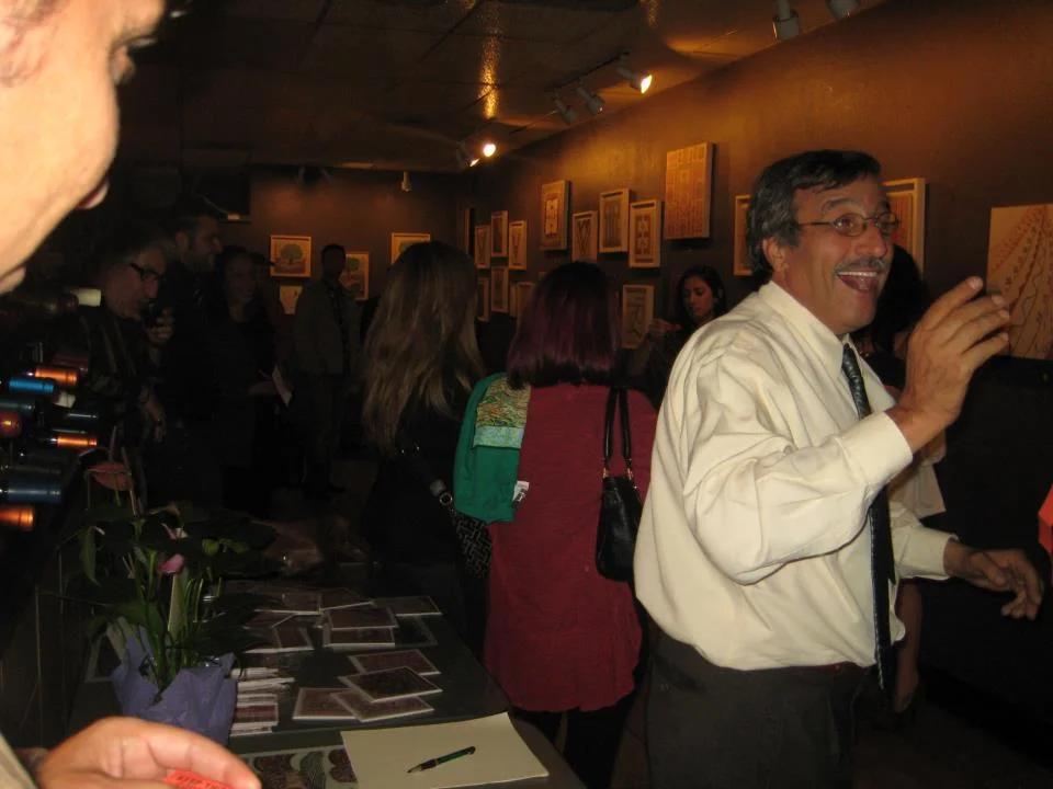 Exhibit at Ibrahim Nashabibi's Fairuz Cafe - San Diego - November 2012