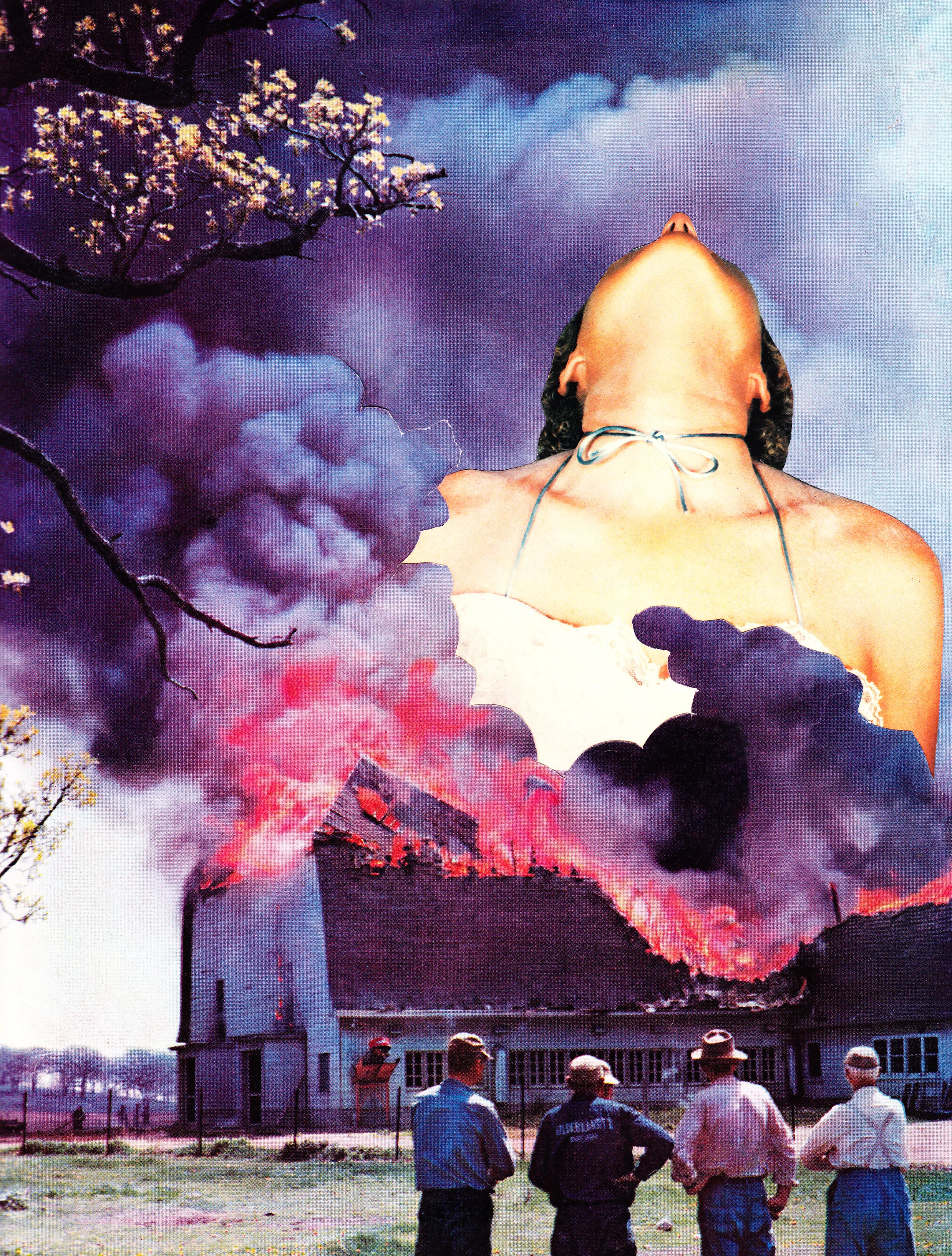 Erin Case , Volley (collage)