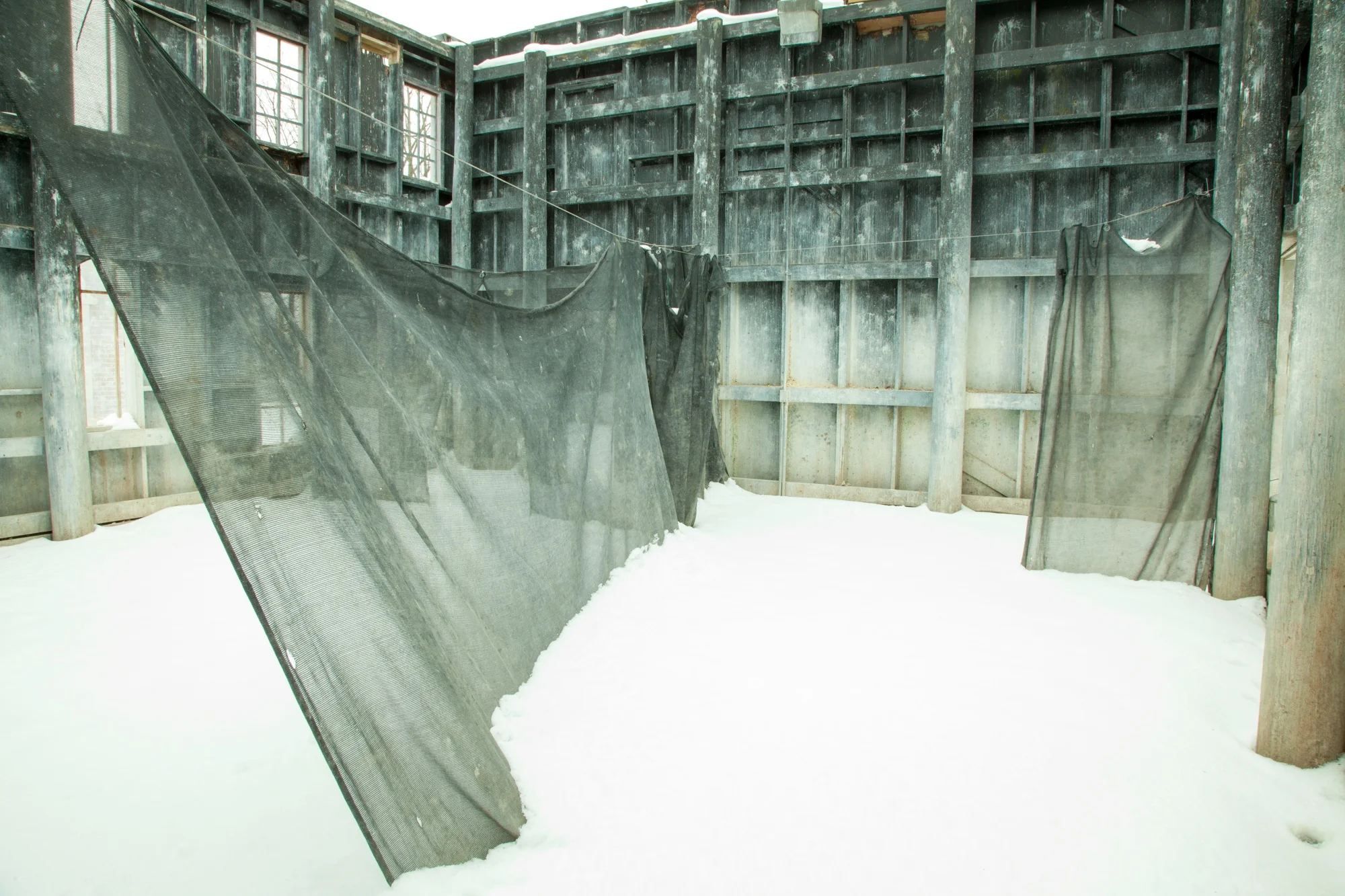 Ruth Dusseault , Play War, Curtain, Chicagoland, 2013 (digital c-print, 26x30")