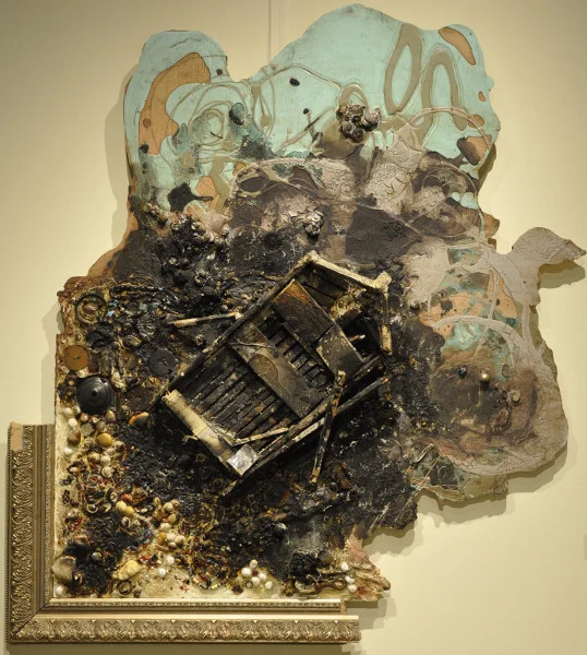 Annalisa Barron , Untitled from Lifeboat Series (mixed media)