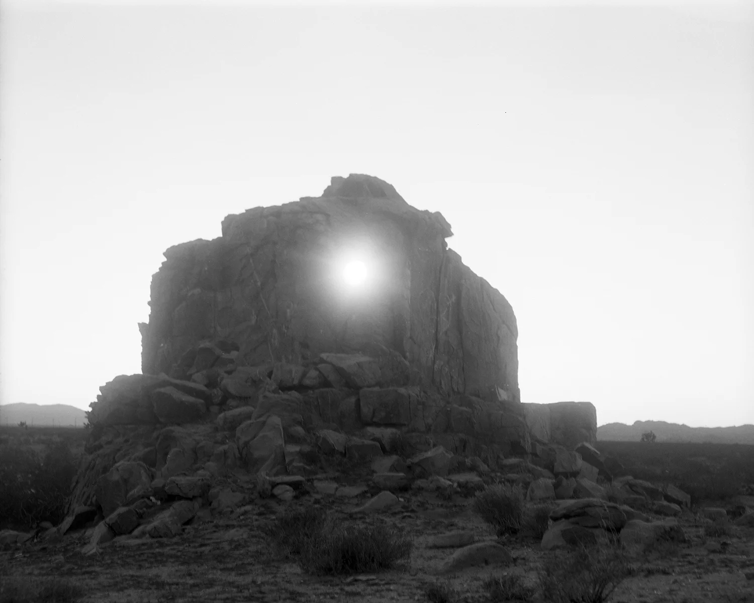 Cole Caswell , Burn Rate, Desert Portal (inkjet print), 20”x24”, California, 2016
