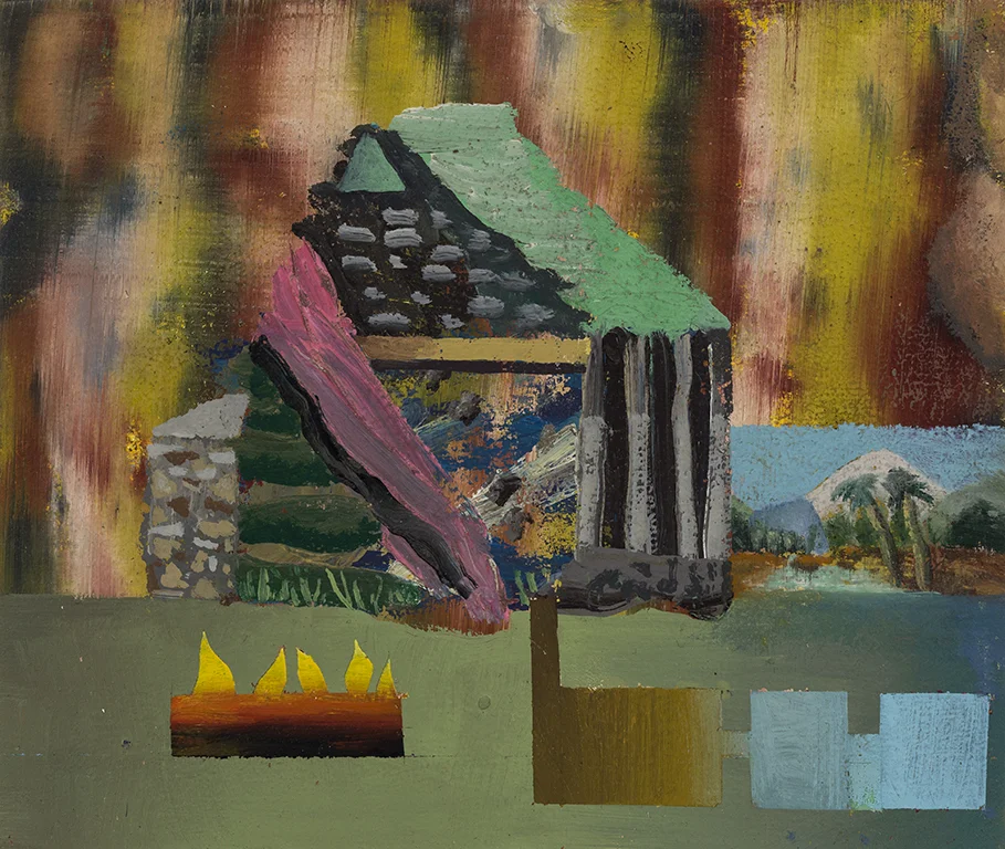 David LaFrance , Earthship 7 , 2015 ( Artist Website , Gallery Website ) Oil on panel 6” x 8”
