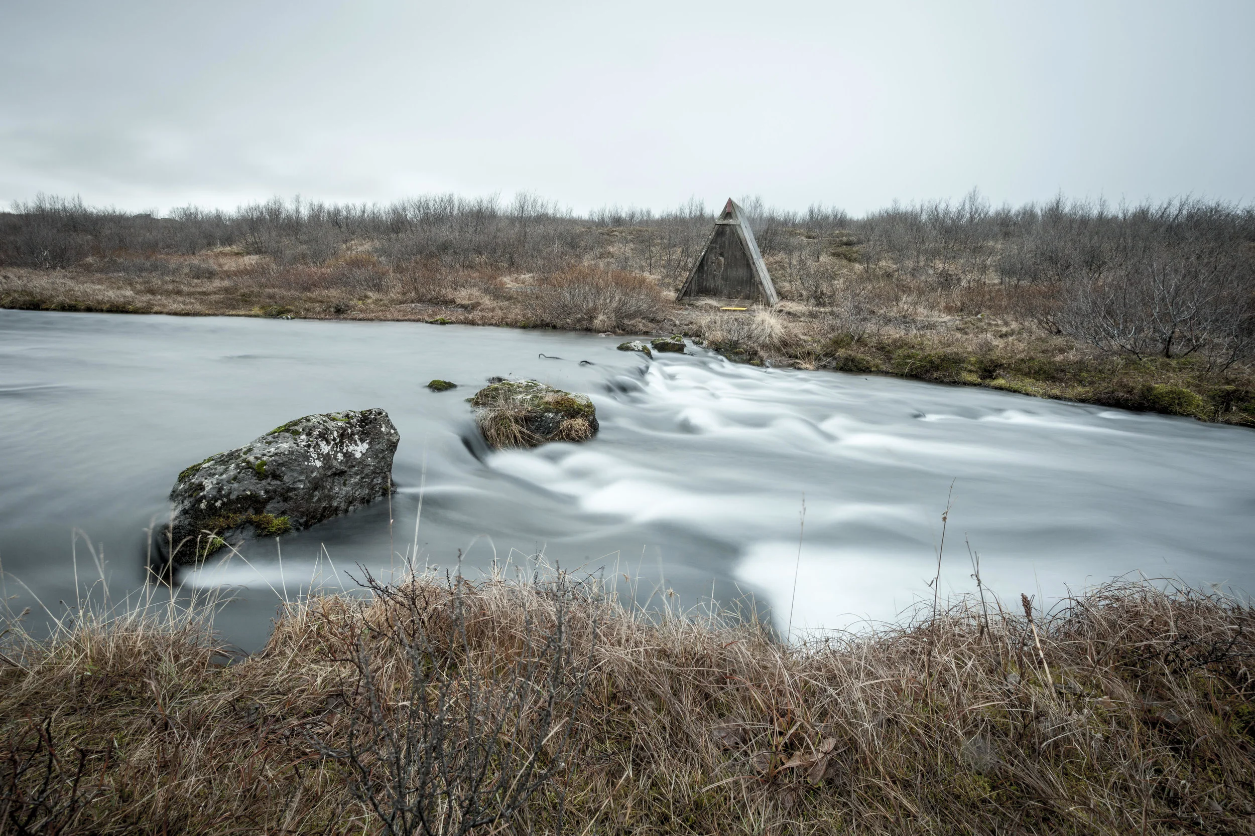 Lauren Greathouse , Below Bruarfoss. Iceland, 2016. ( Artist Website ) Archival pigment print 11.4 x 17.25”
