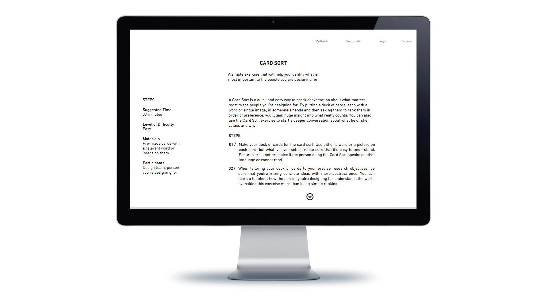 Start-ups are provided with a summary of each toolkit and step-by-step instructions on how each technique works