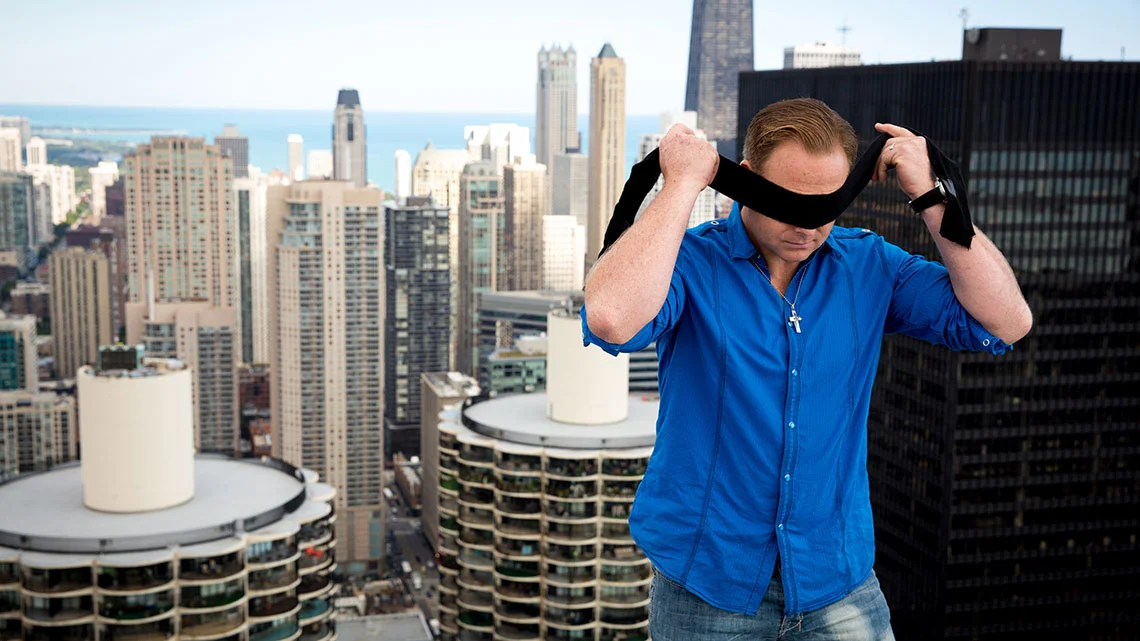 Walking a Tightrope Blindfolded