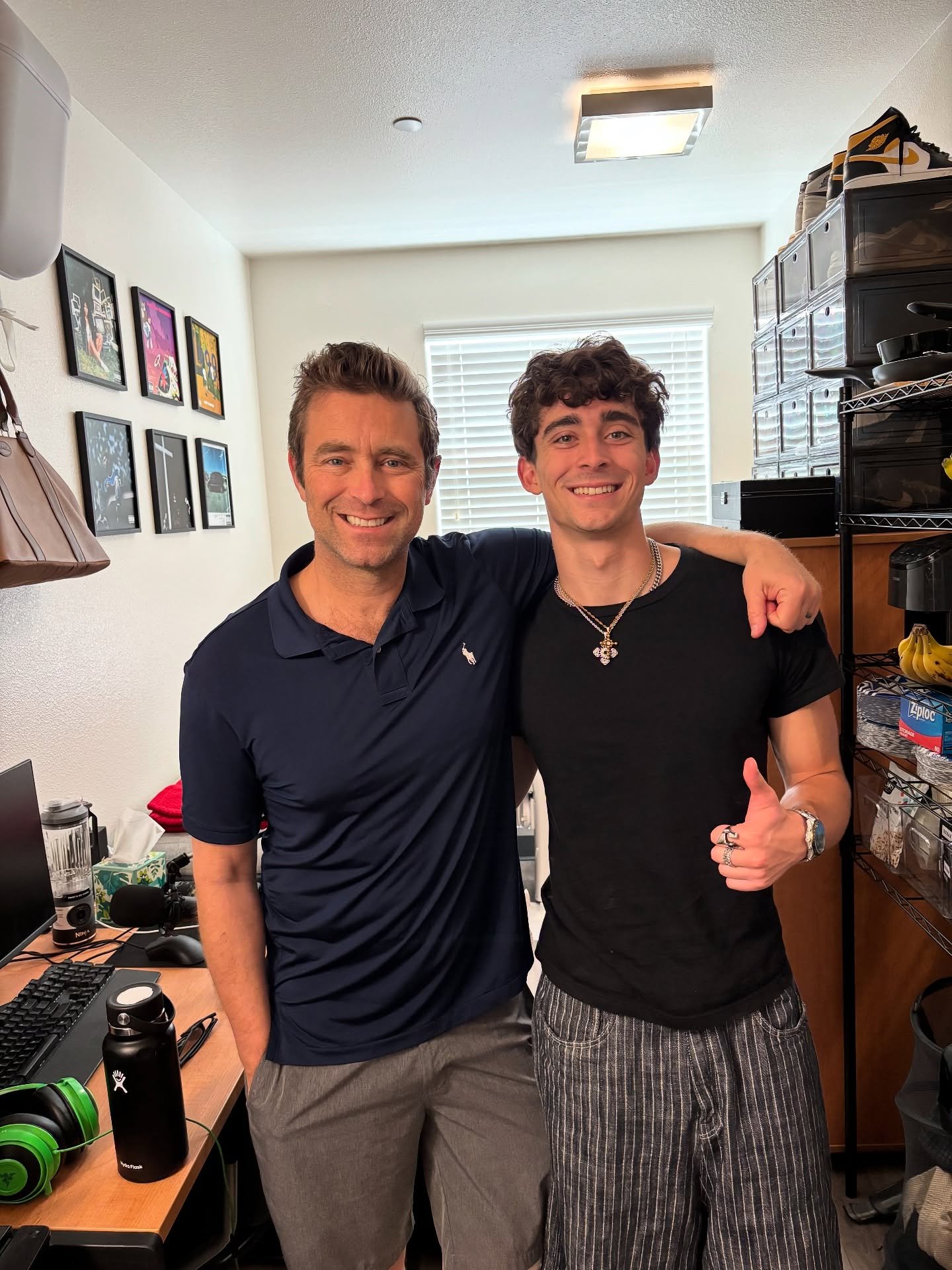 So proud of Landon! Moved him into his new pad for Sophomore year at SDSU! Have a great year buddy and love you so much.