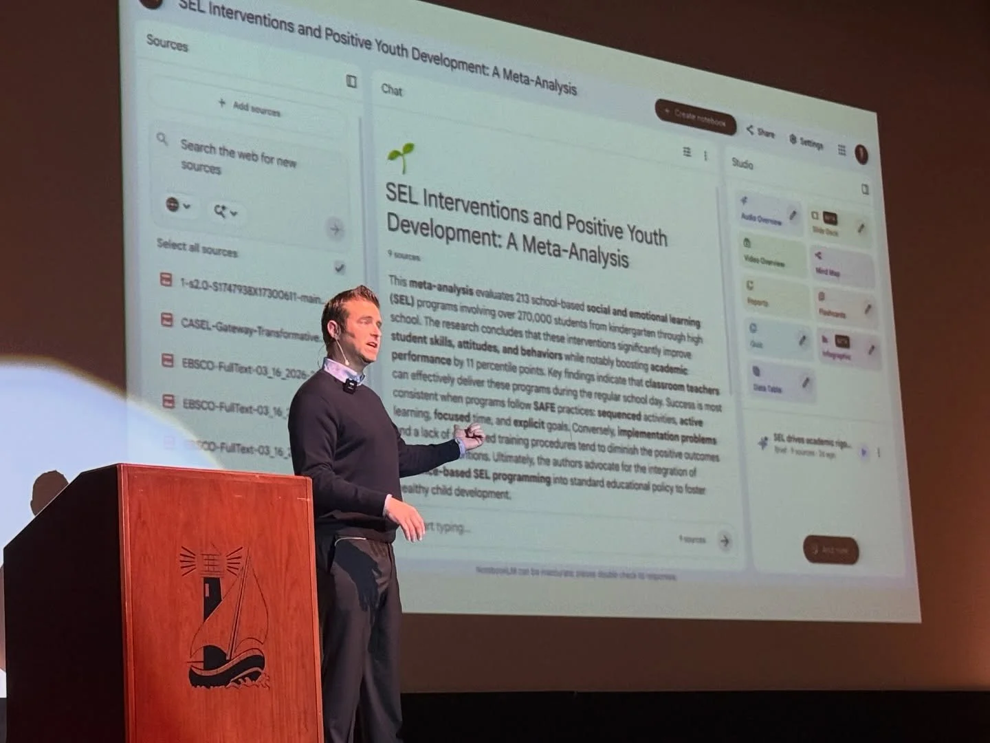 Thank you to Port Clinton Ohio for hosting me for a keynote: SEL in the age of AI: rigor through relationships. What an incredible day! And to see and hang out with the incomparable, Mark Lowrie, @mr.russell_ , and @daneepinckney! I learned so much!