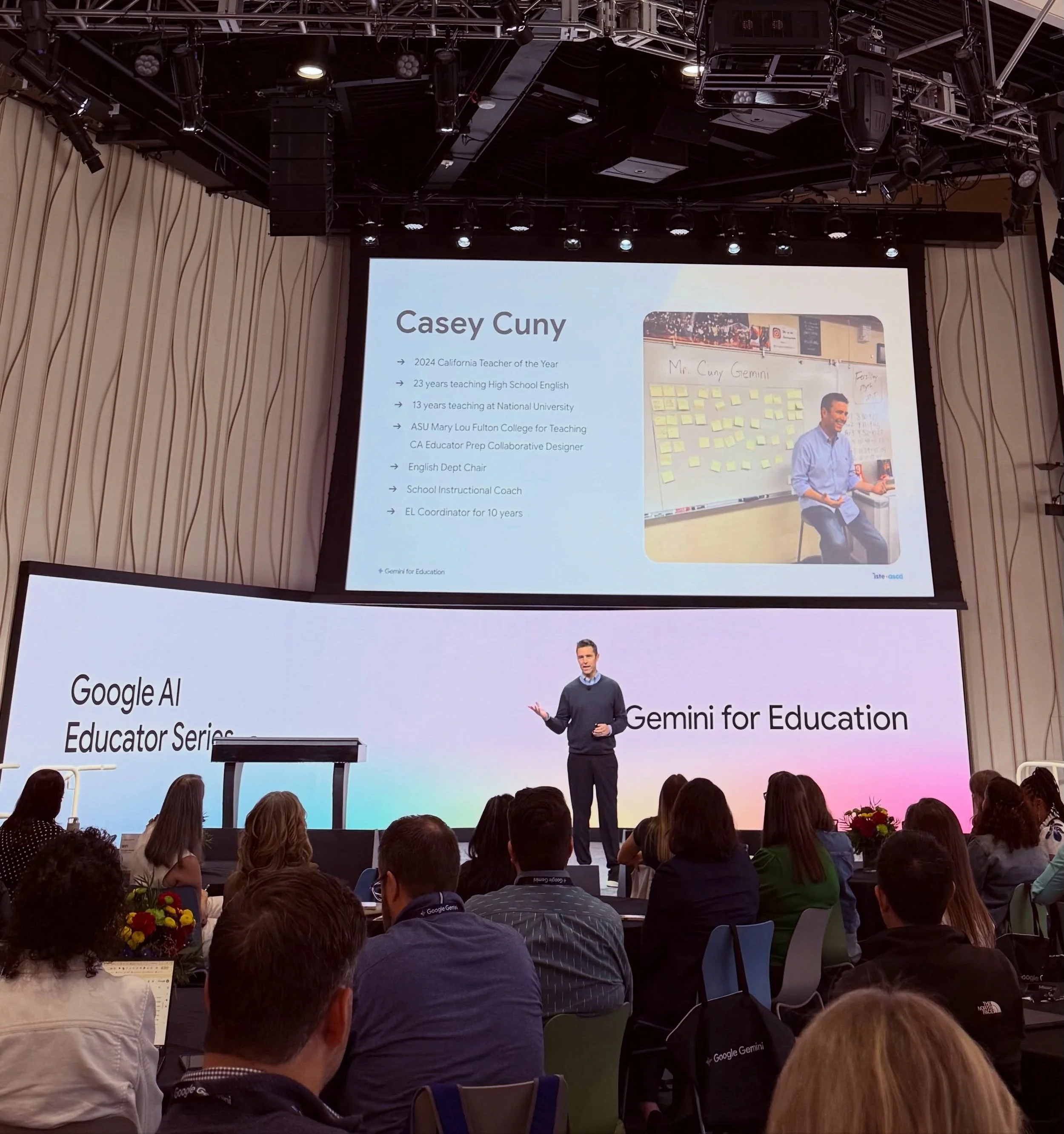To iterate is to do again but this way and that way, in a recursive nature&mdash; but in the sense of AI, it is only recursive because the human sits at the center.

I spoke about this and more at Google as the keynote for the Google Educator Series 