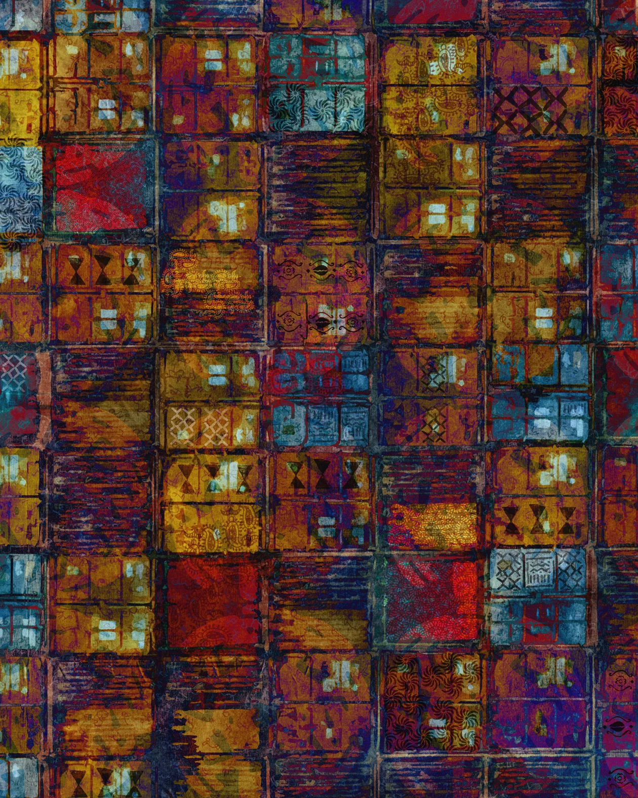 South African Airways mural ii