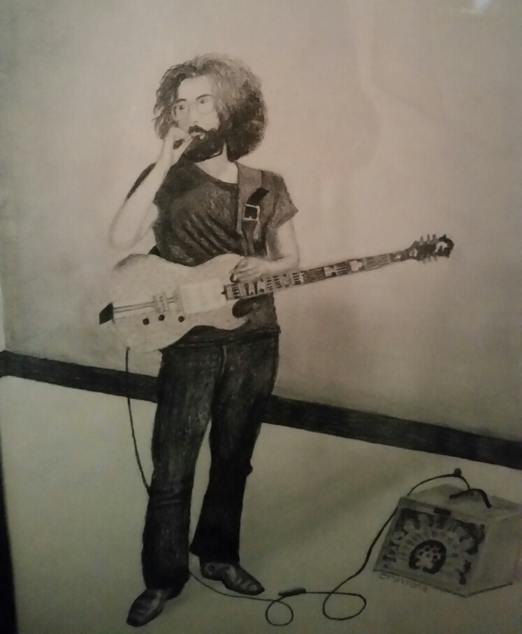 Drawing done by my wife, Erin. 