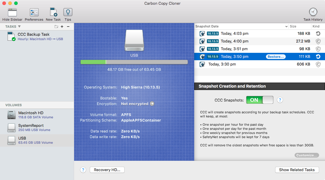 CCC Recover Snapshot 2