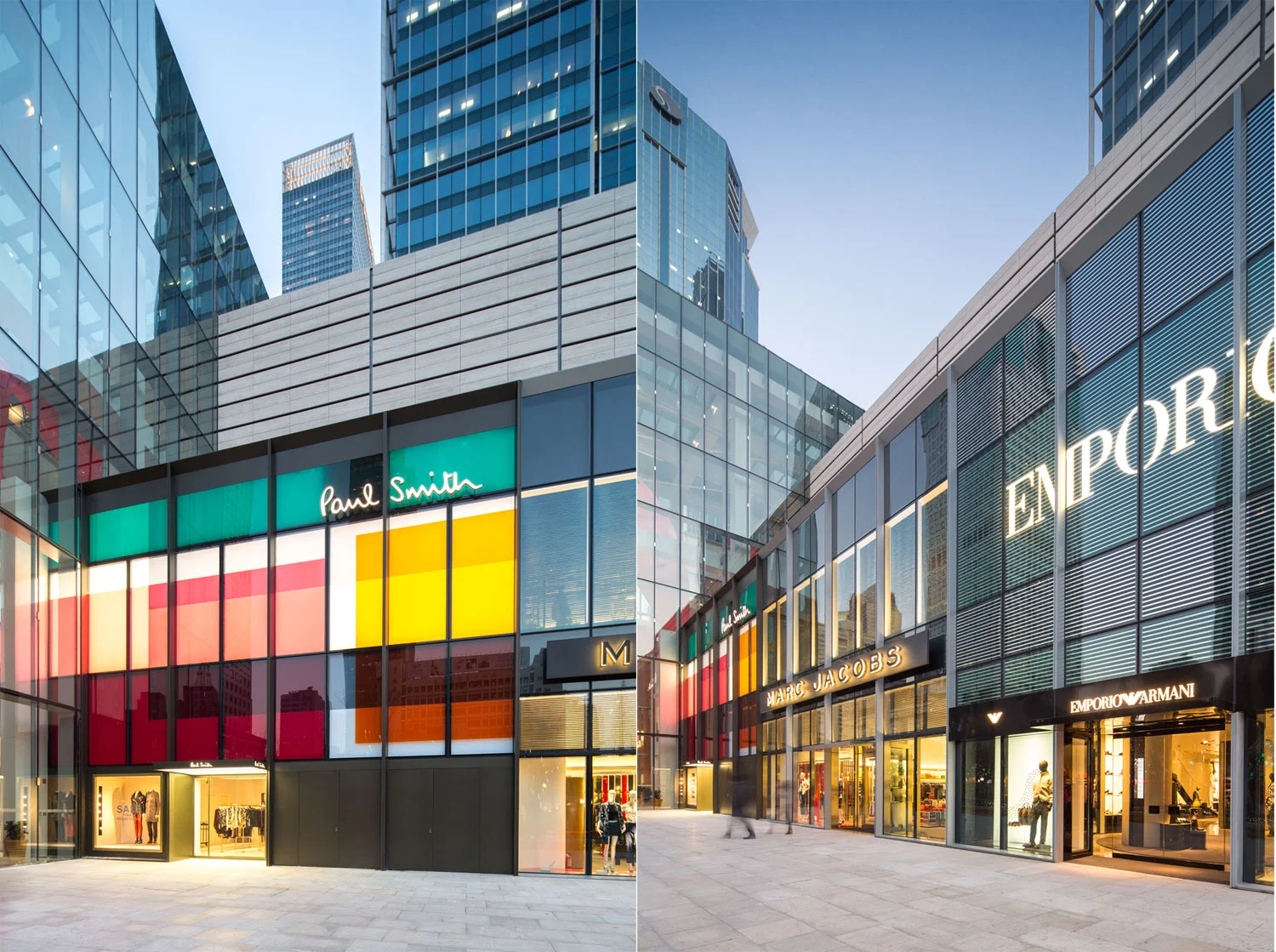 The Kerry Center Store Fronts