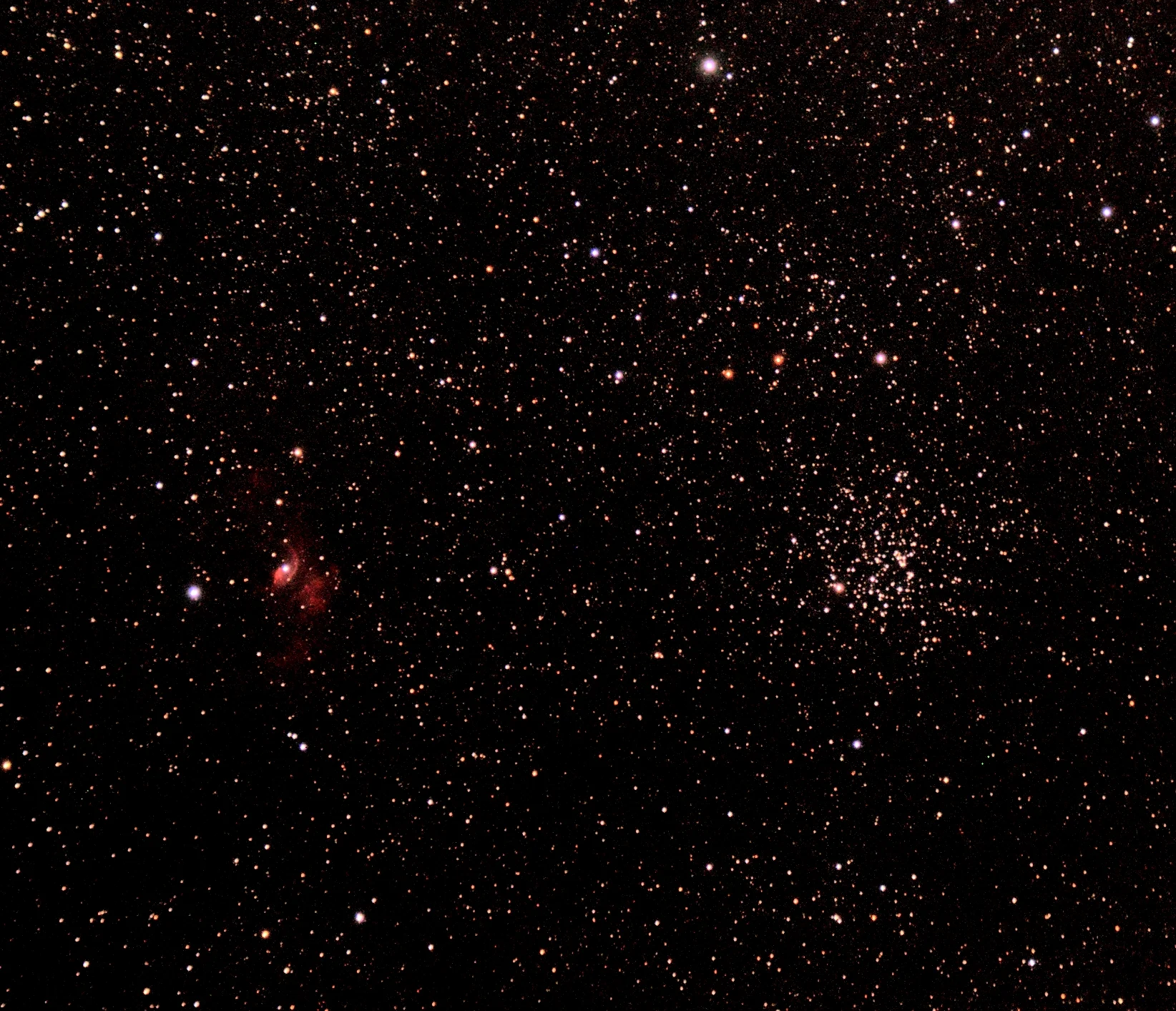 Bubble and M52