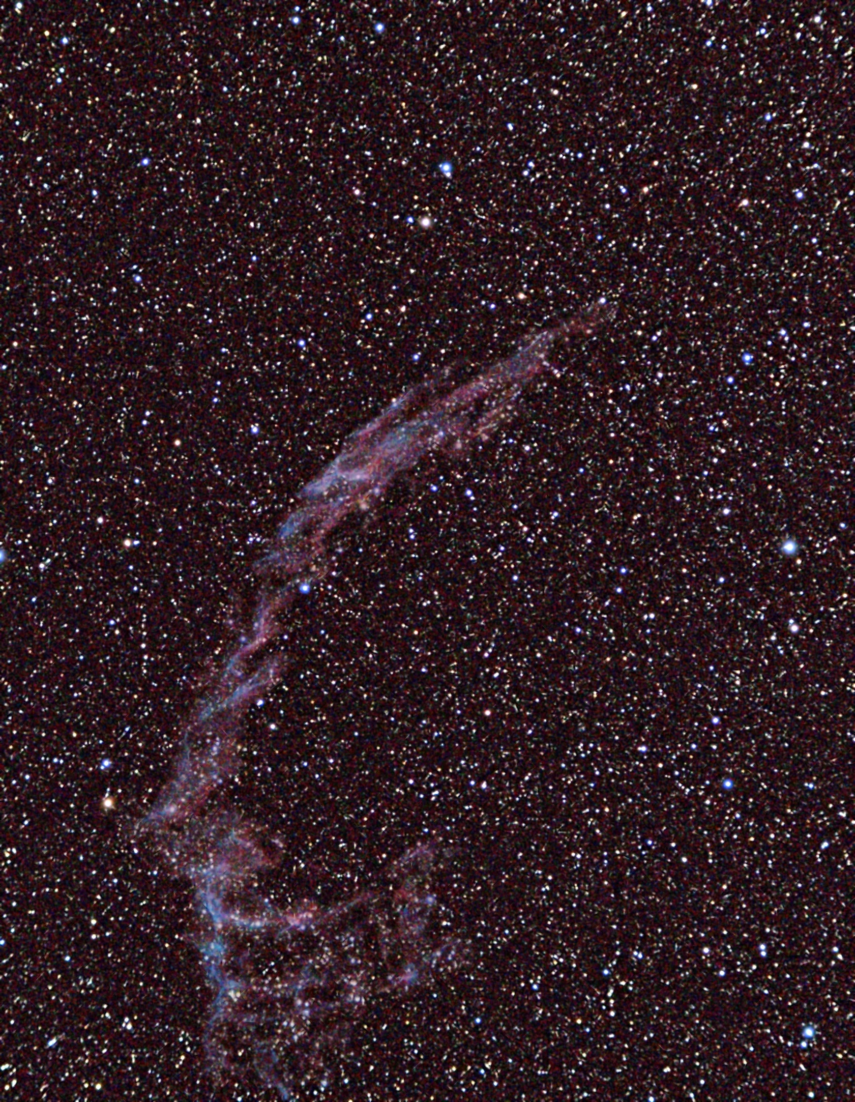 Veil Nebula (East, NGC 6992, 6995)