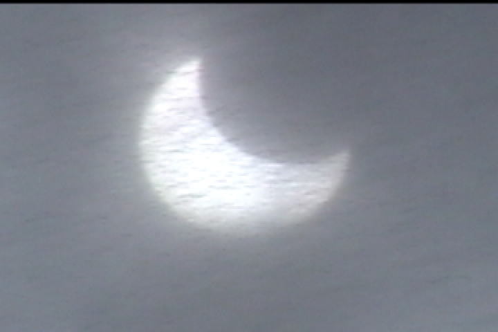 Solar Eclipse Snow Storm