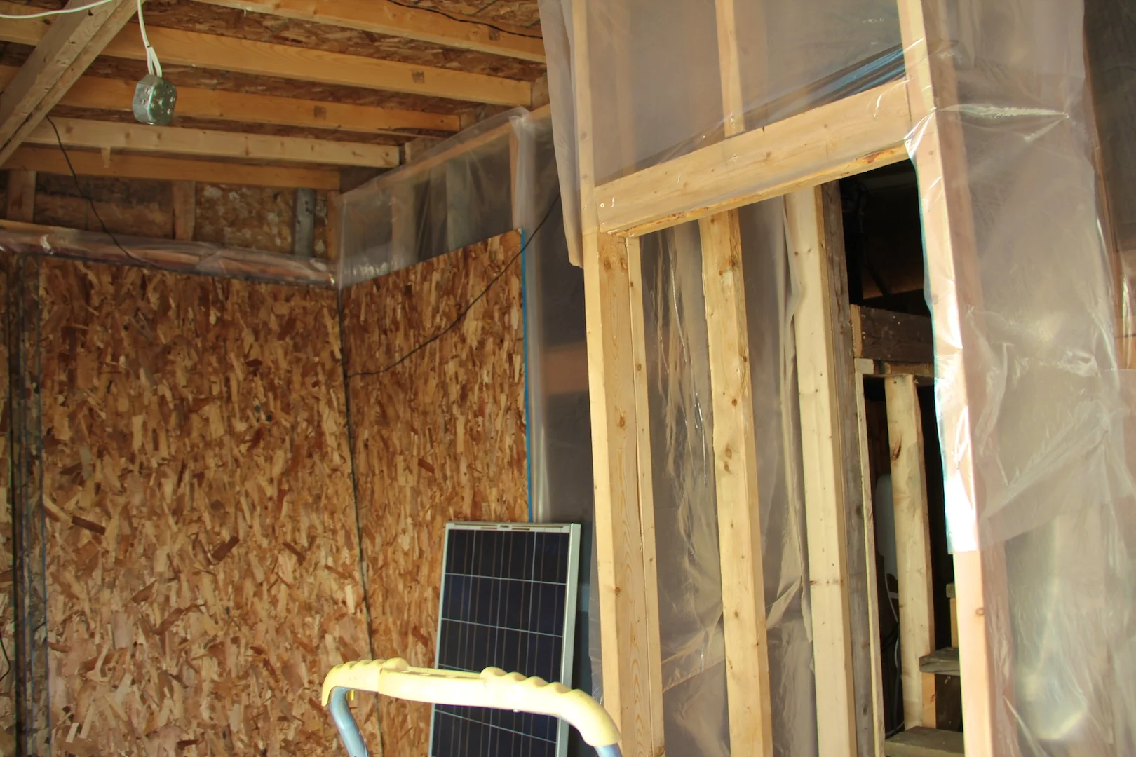 Finishing the interior