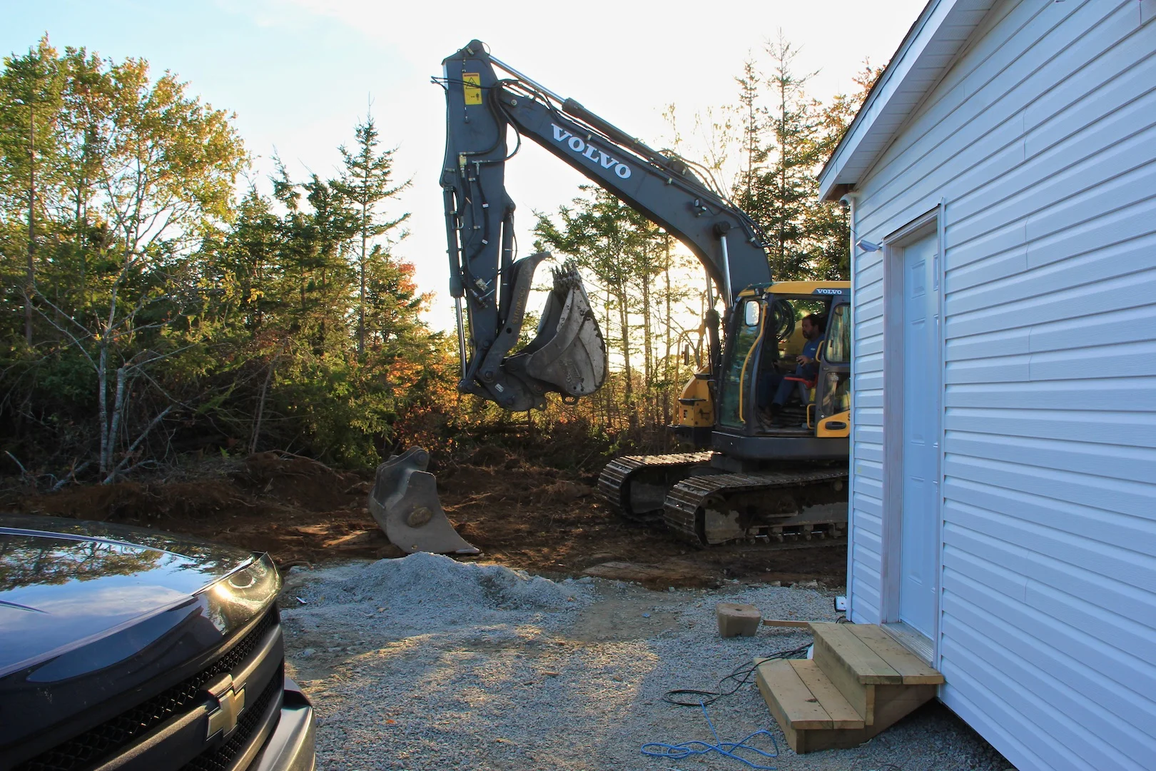 A bit more landscaping