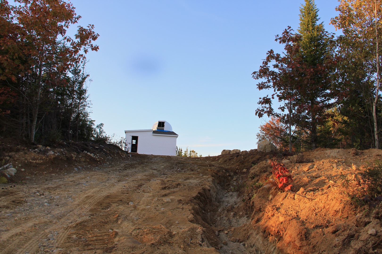 The new culvert