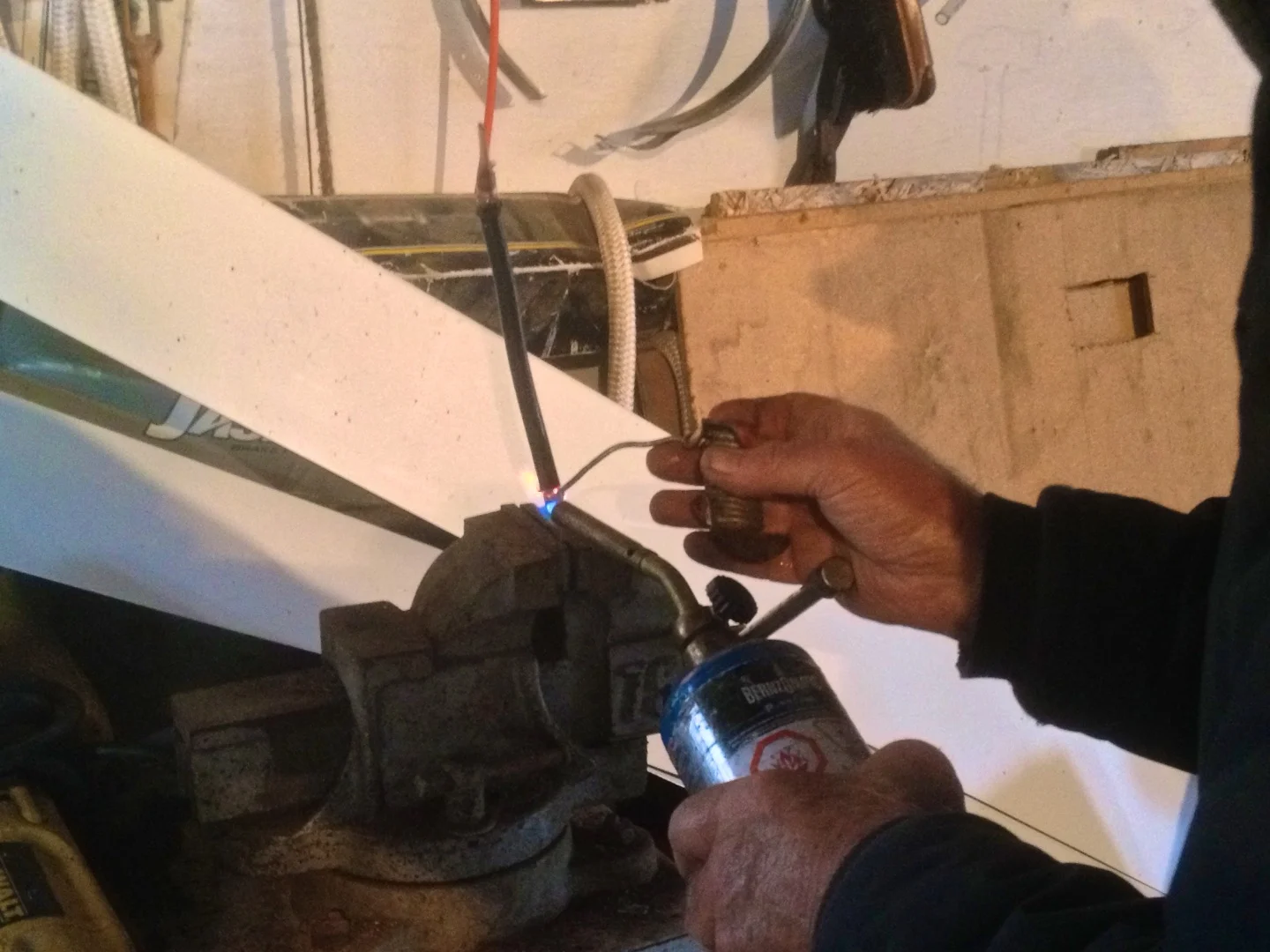 Home made battery connectors
