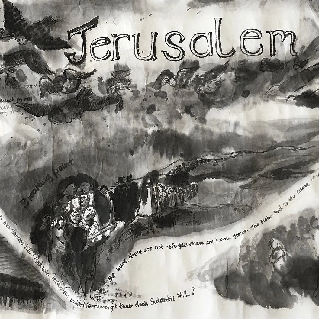 Jerusalem Map (detail)
