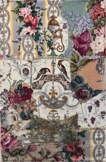 Remnant Reflections , 2020 Vintage textiles, mainly cotton, vintage buttons, lace, steel or wood dowels 96.5 x 64 x 1.5 cm $750 /#9 - 12