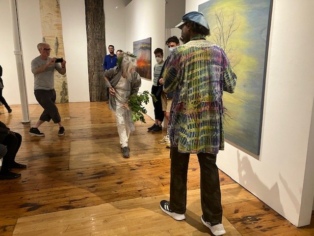  Dancers and Musicians during Nuit Blanche at Red Head Gallery. 