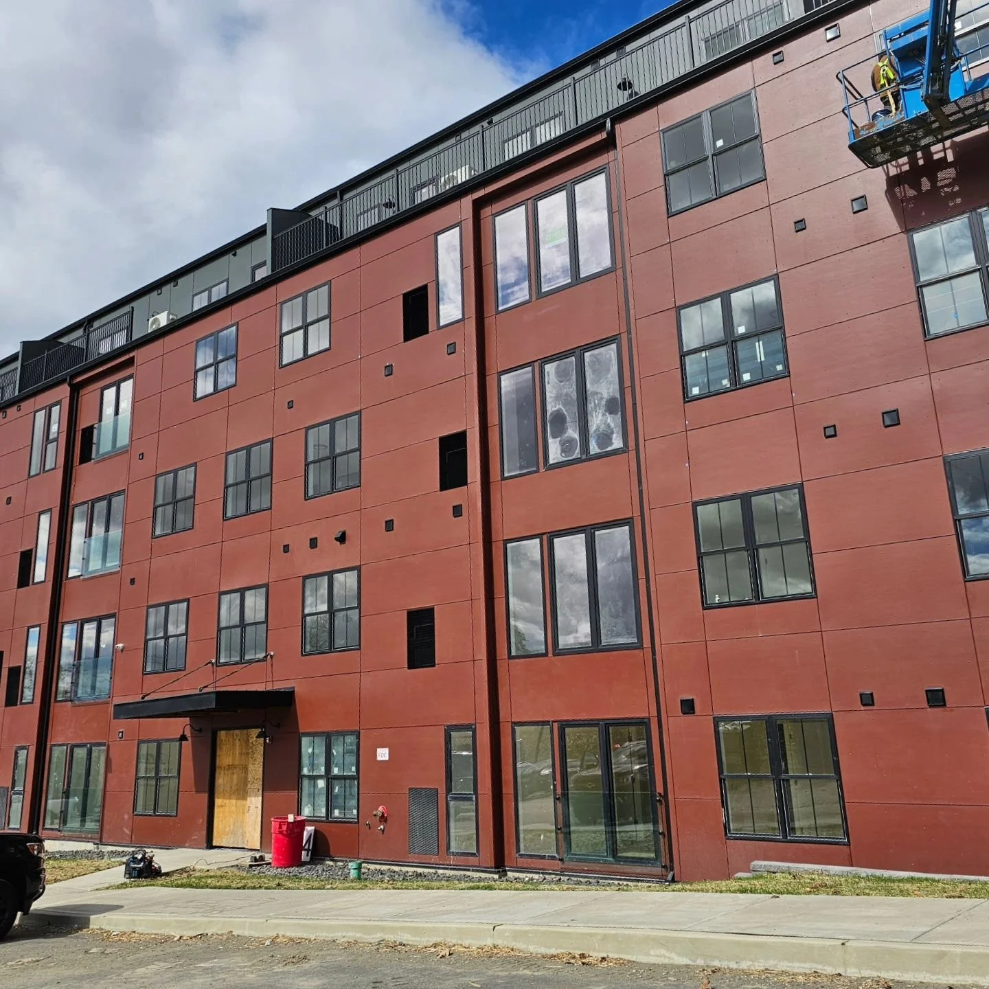 Progress on the Edgewater project. Beacon, NY.
