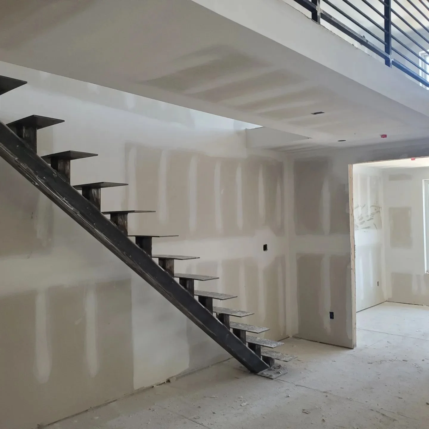 Beacon Lofts interior construction progress
