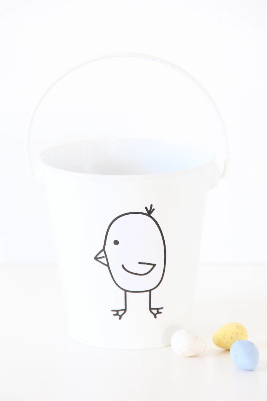 EASTER STICKER BUCKETS — And We Play