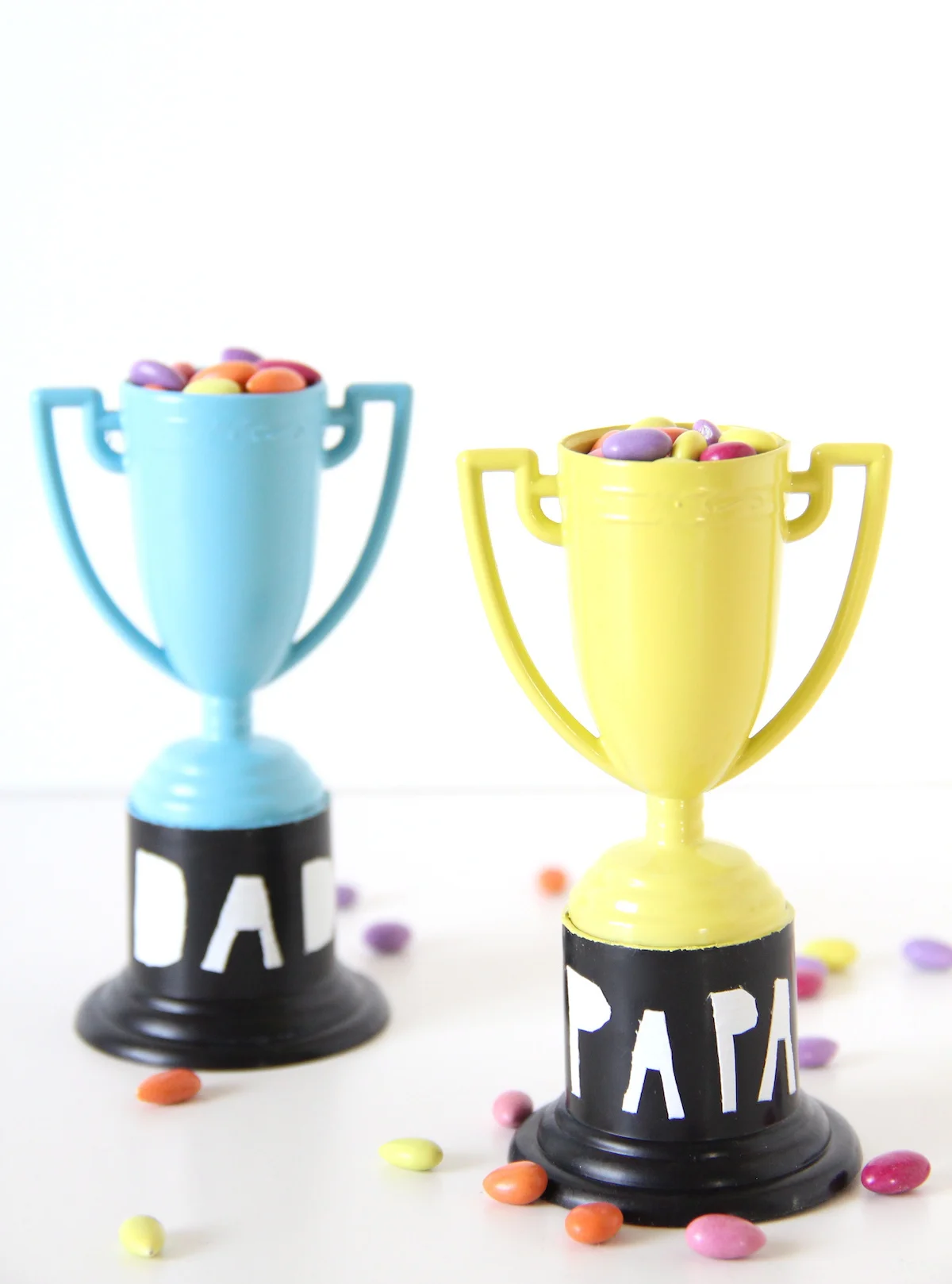 Father's day treat trophies