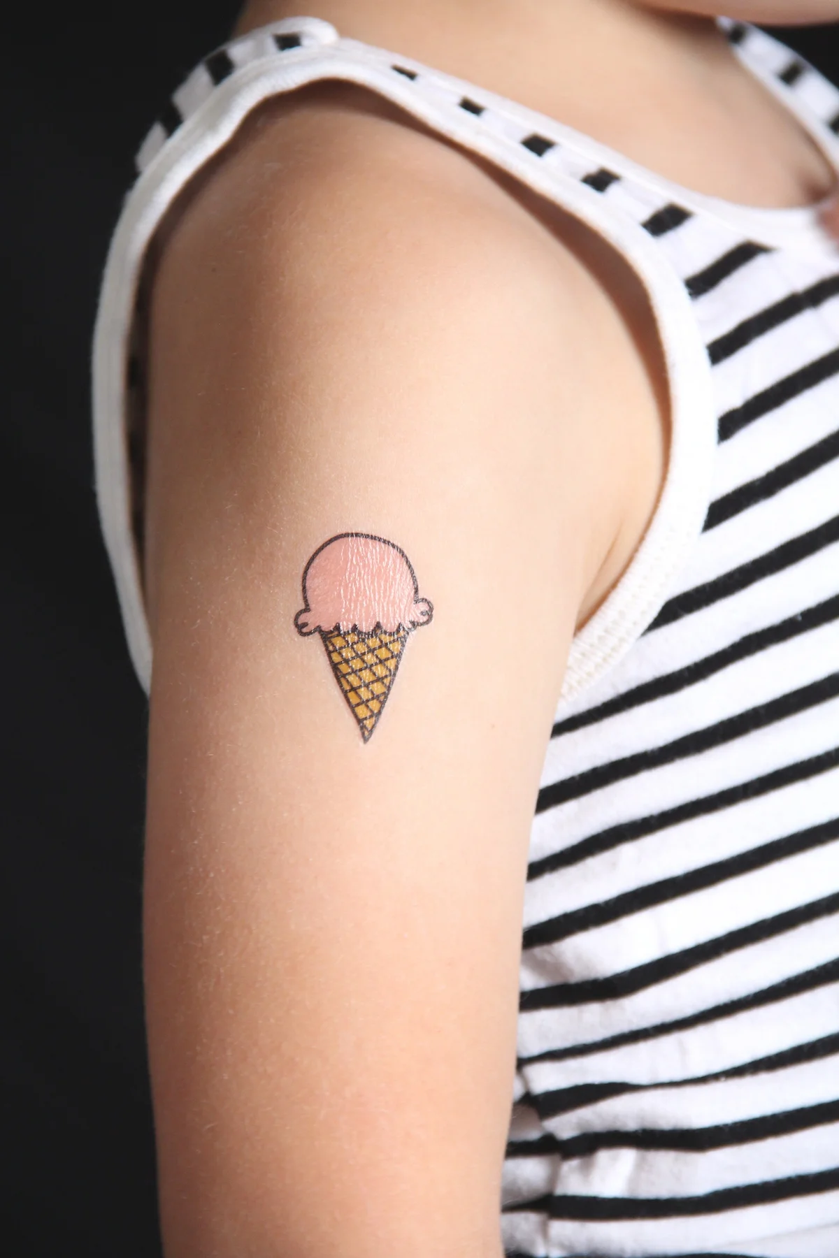 Ice cream tattoos - free printable!