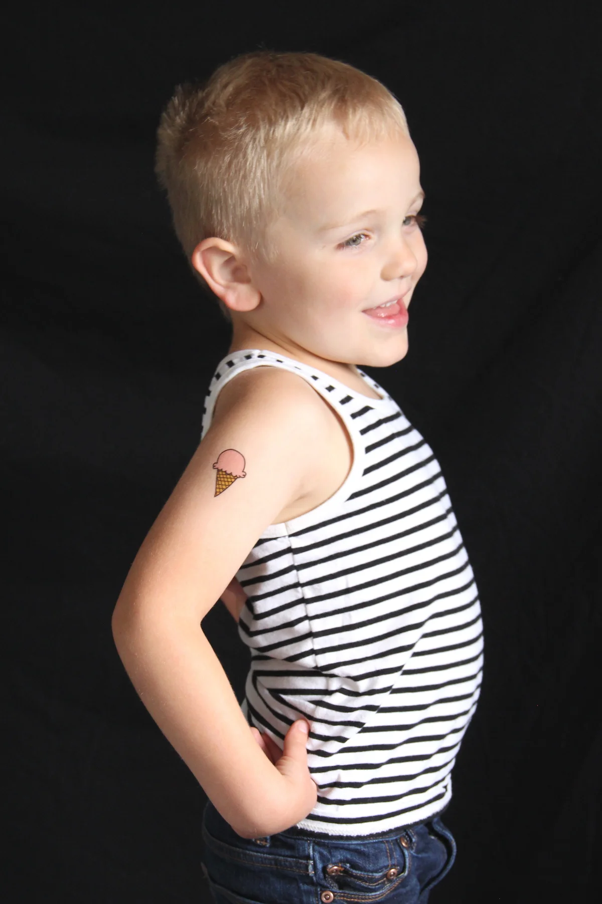 Ice cream tattoos - free printable!