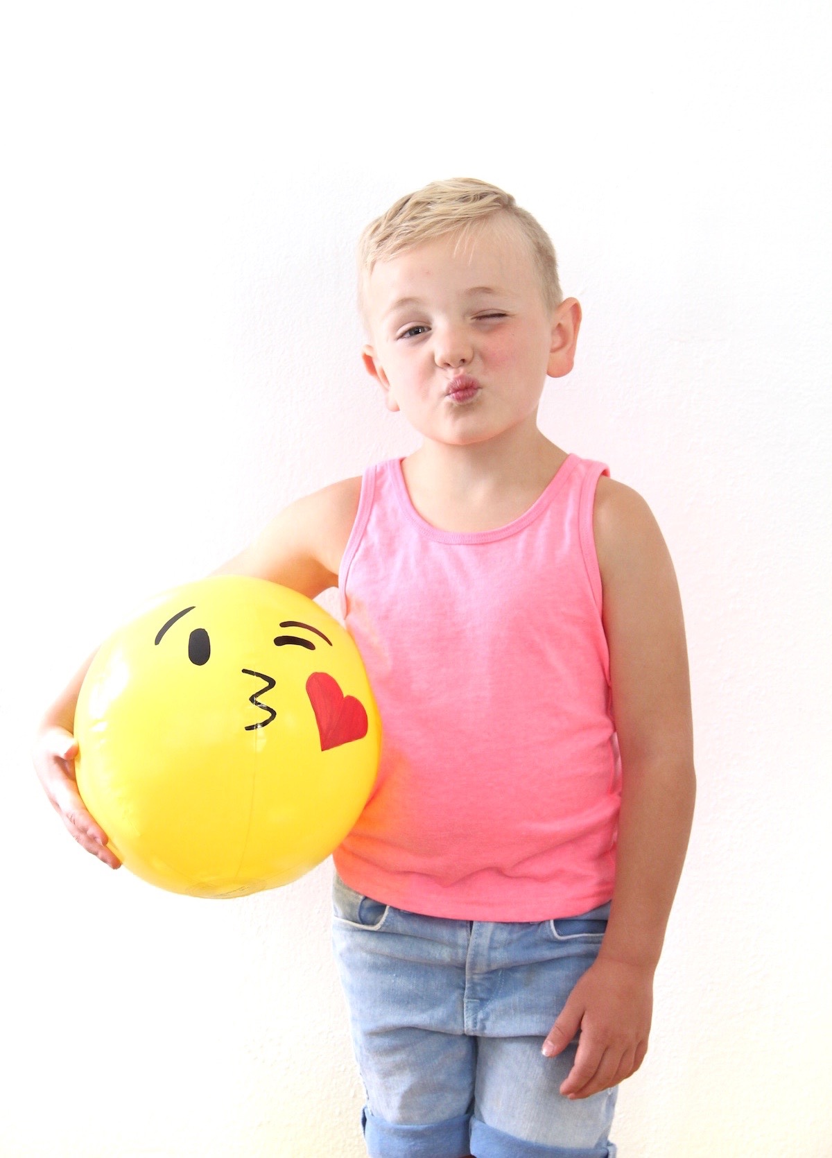 DIY emoji beachballs | And We Play