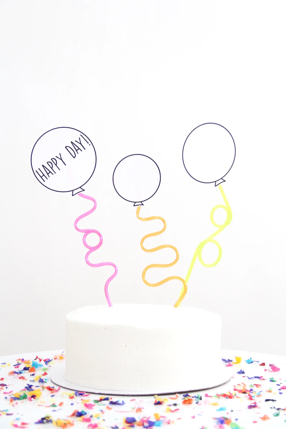 Easy Cake Topper | And We Play