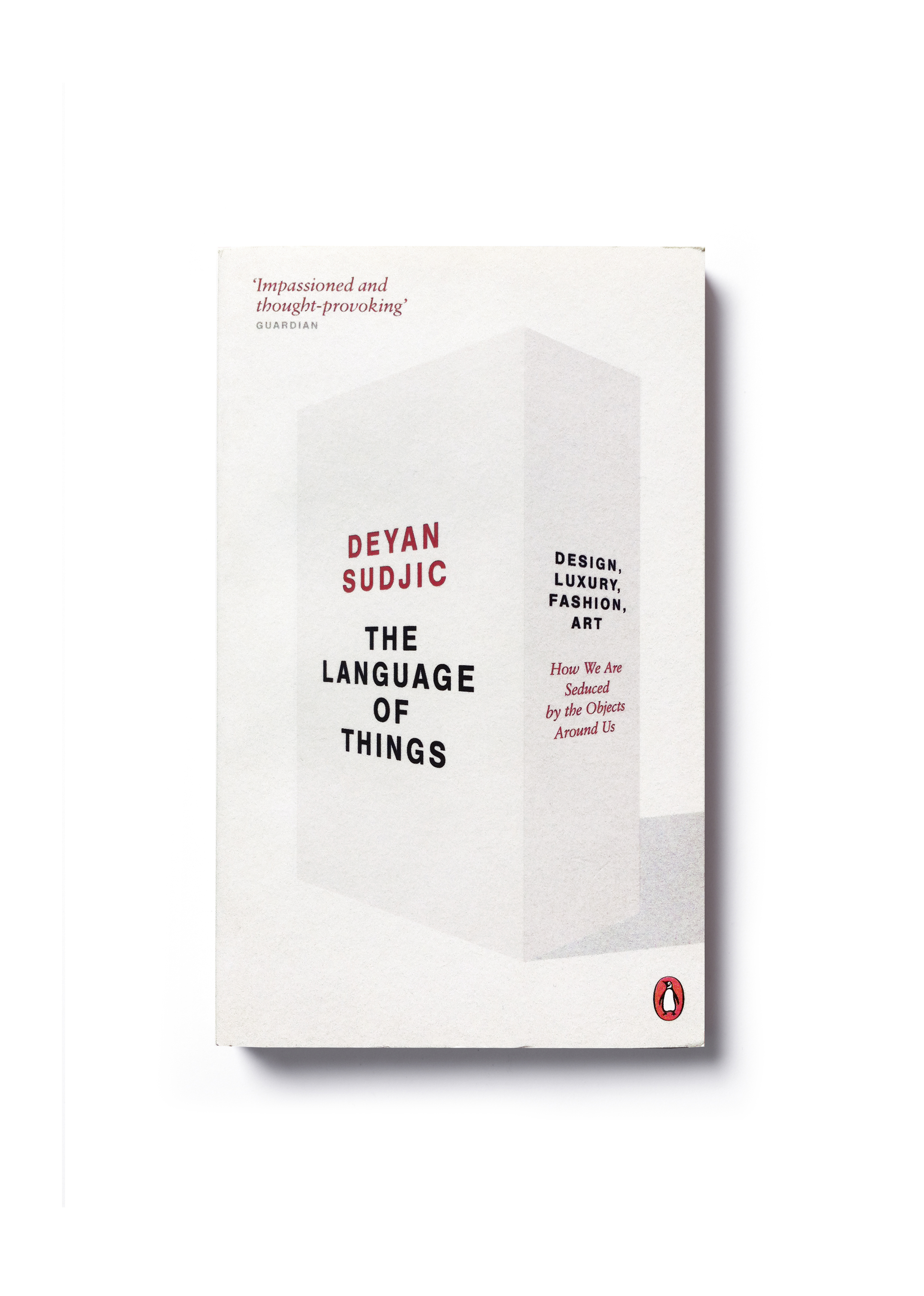  The Language of Things by Deyan Sudjic (paperback) - Design: Jim Stoddart  &nbsp; 