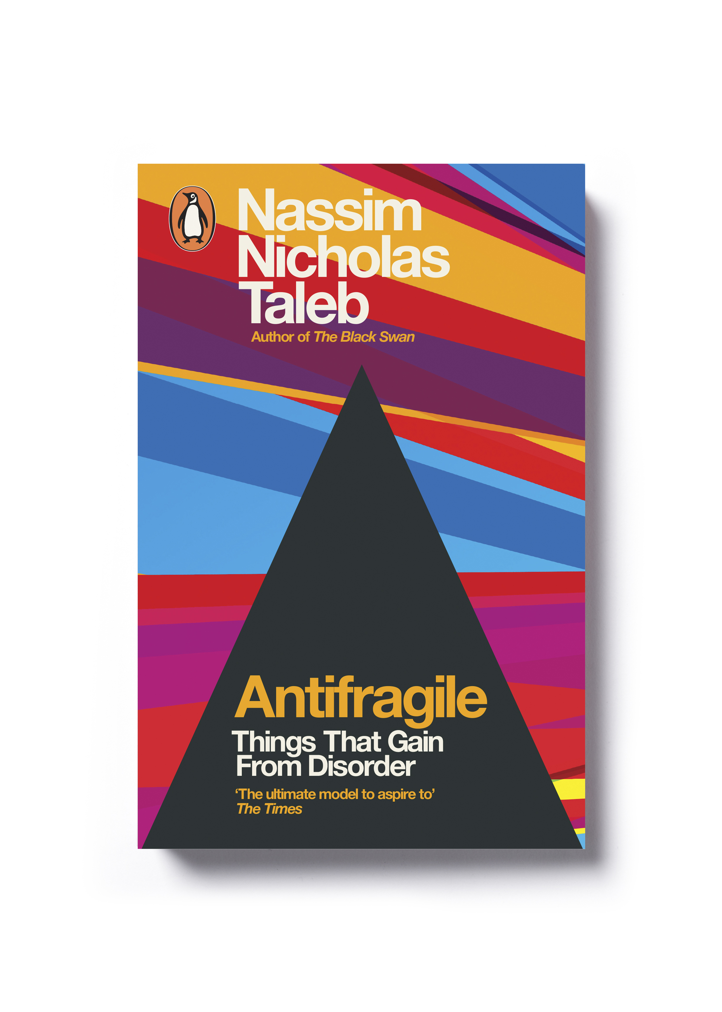  Antifragile by Nassim Nicholas Taleb (paperback) - Design: Jim Stoddart  