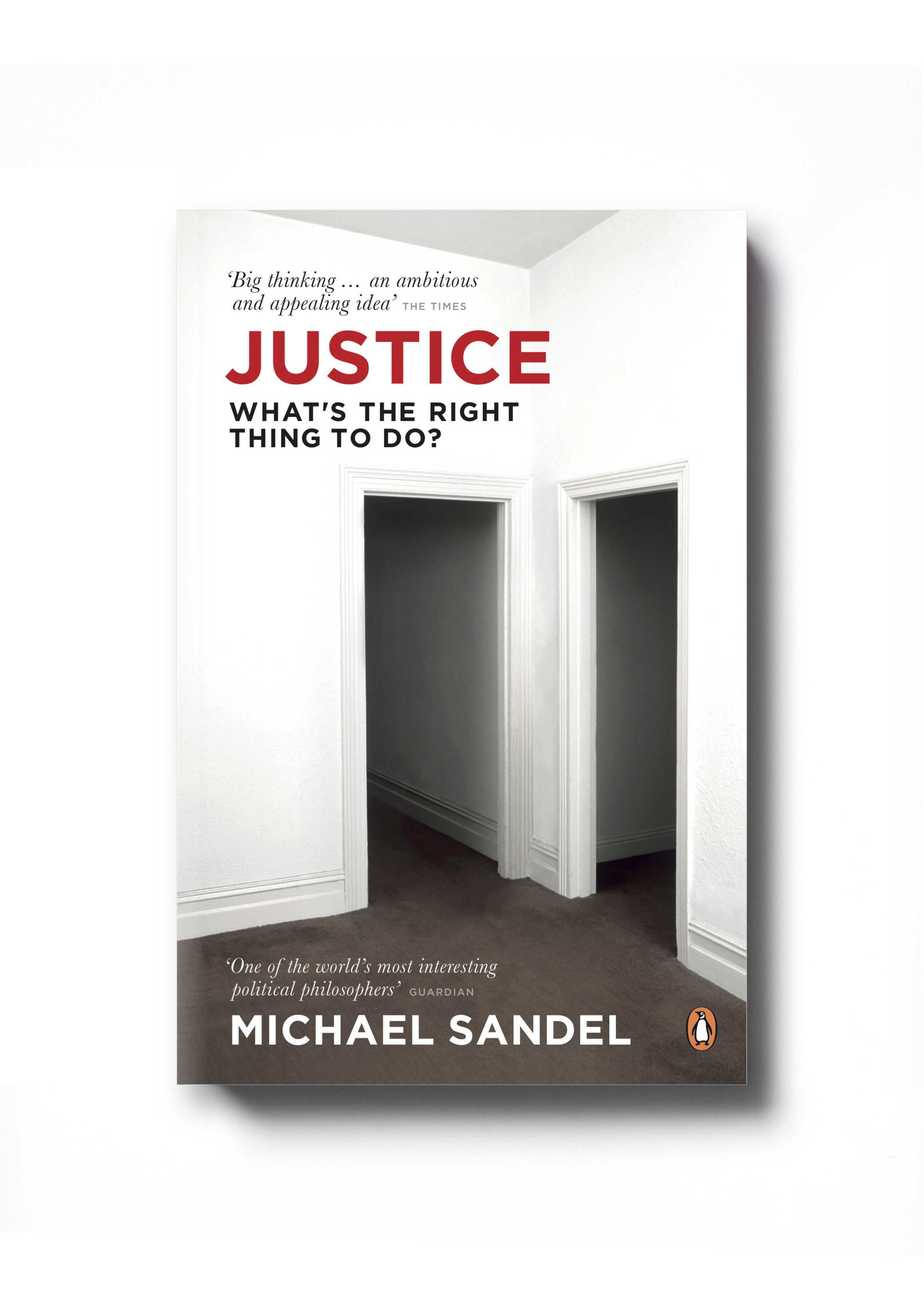  Justice by Michael Sandel -  Design: Jim Stoddart  