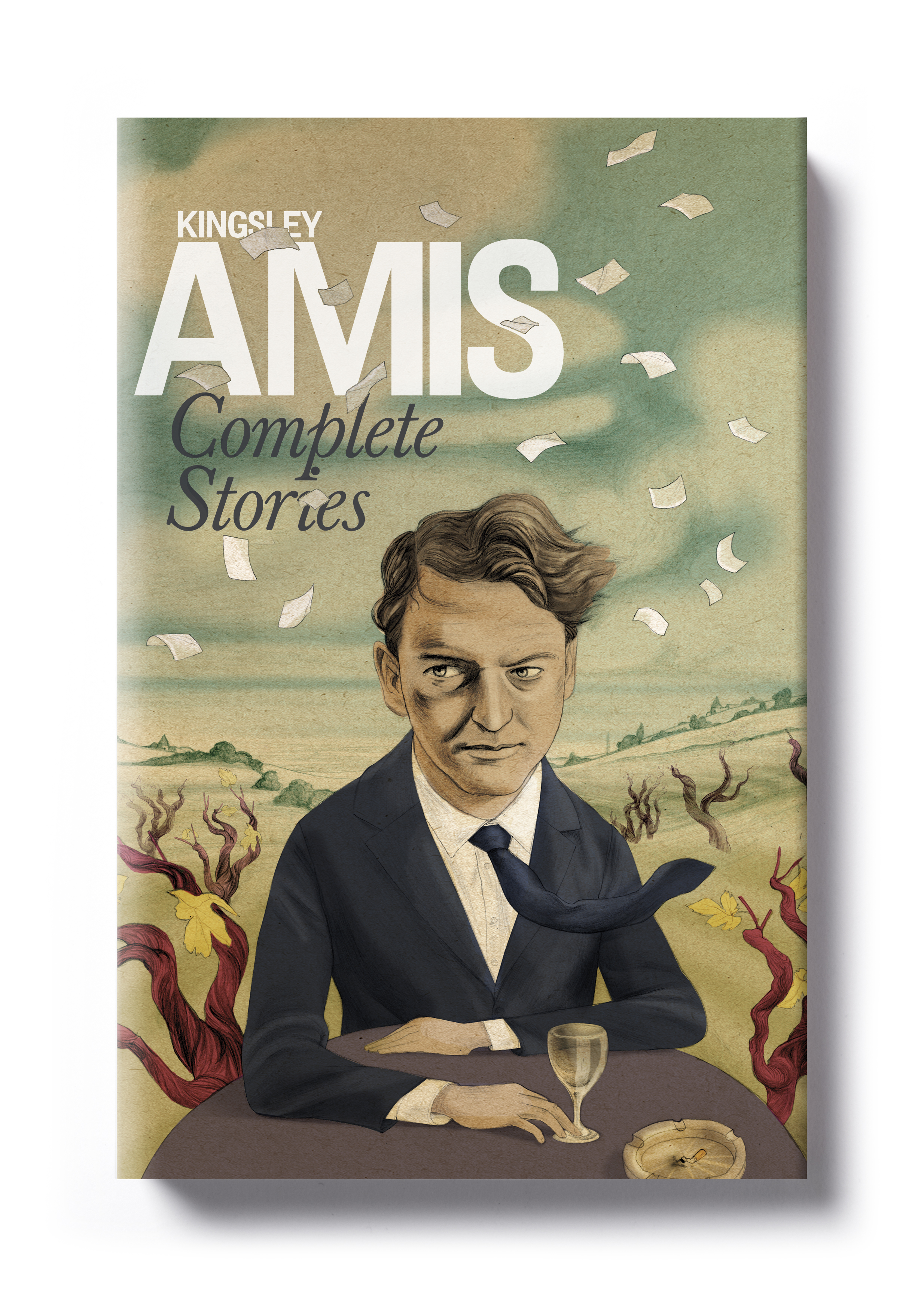  Complete Stories by Kingsley Amis - Design: Jim Stoddart Illustration: Jonathan Burton  