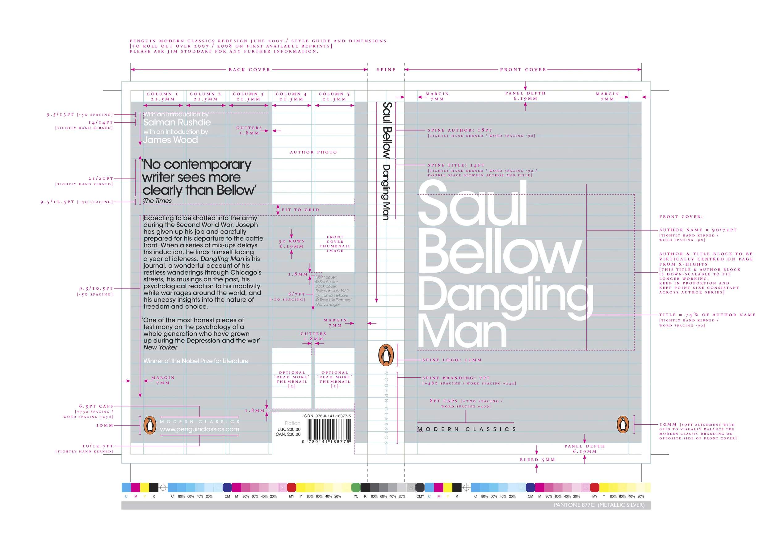 Penguin Modern Classics template (2007) - Series Design: Jim Stoddart