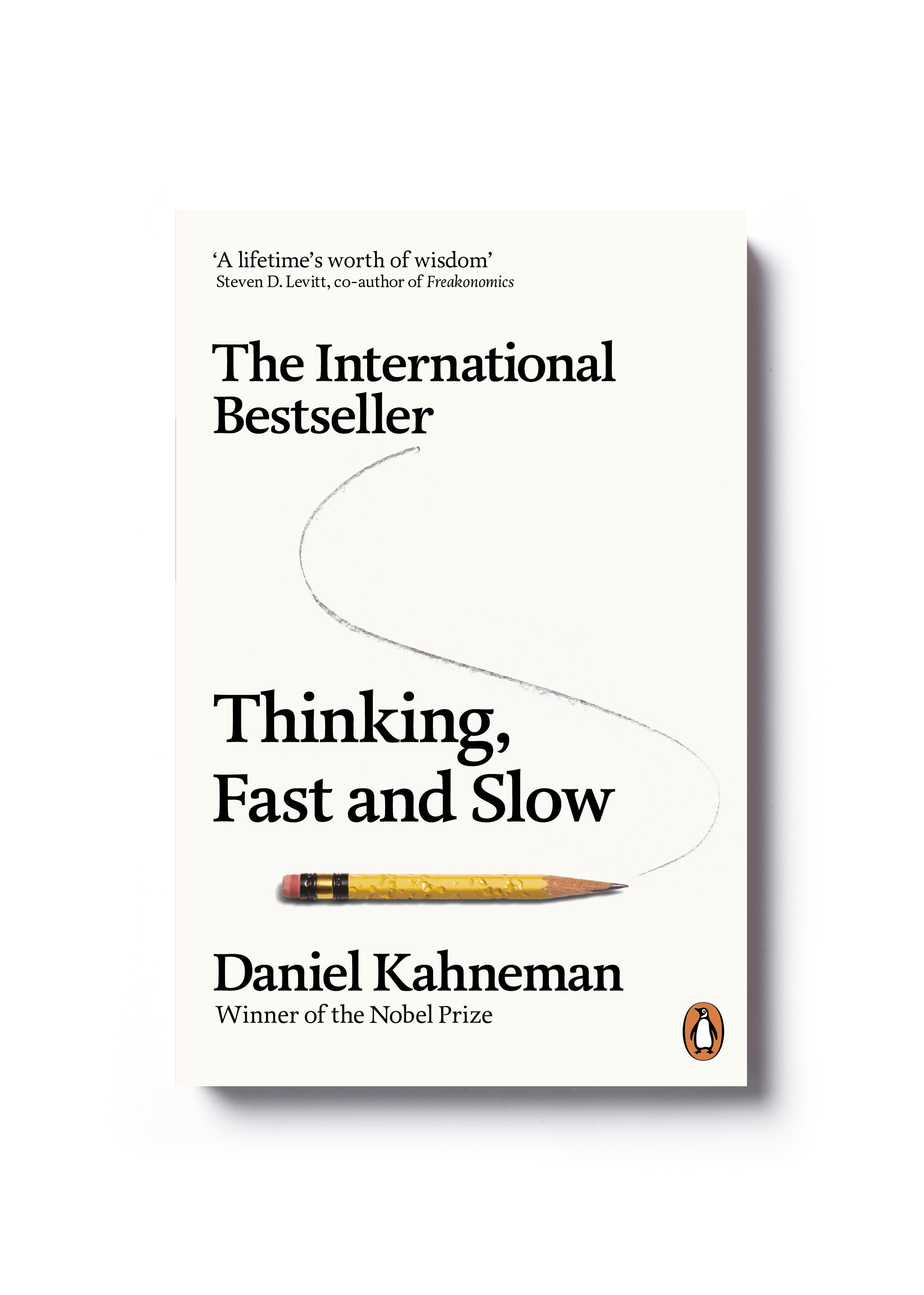  Thinking Fast &amp; Slow by Daniel Kahneman - Art Direction: Jim Stoddart Design: Yes Studio  &nbsp; 