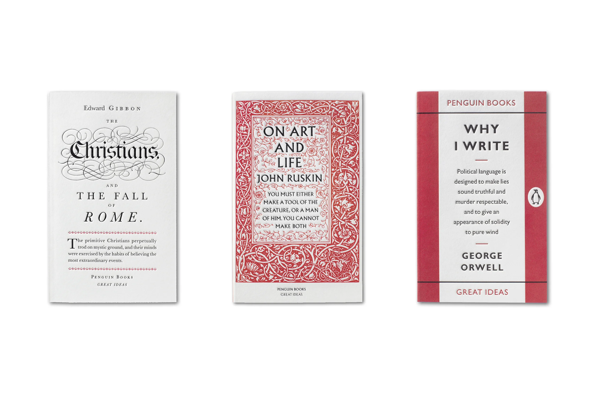 Penguin Great Ideas Vol. I - Art Direction: Jim Stoddart Design: David Pearson Phil Baines Catherine Dixon Alistair Hall 